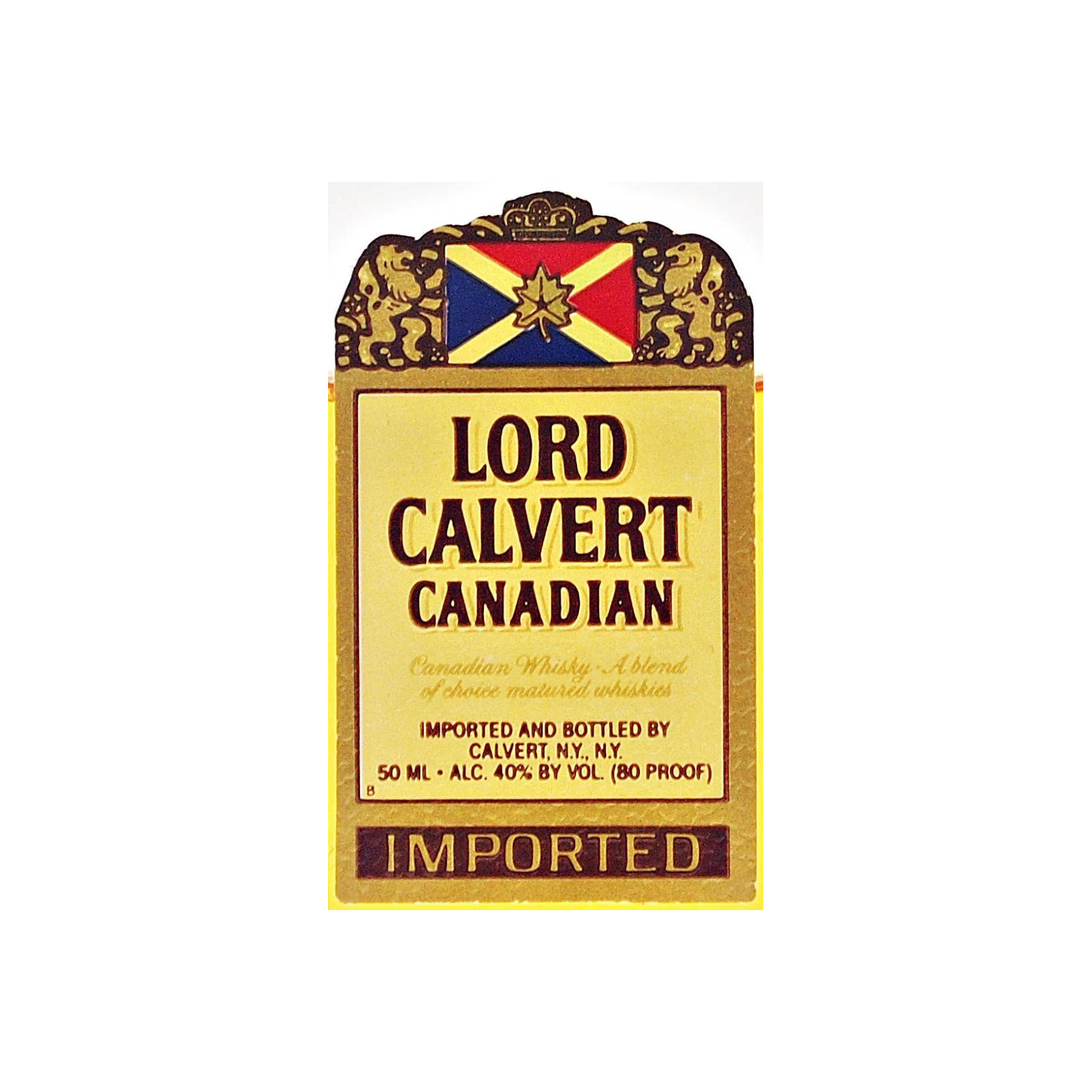 Lord Calvert Canadian Imported 2