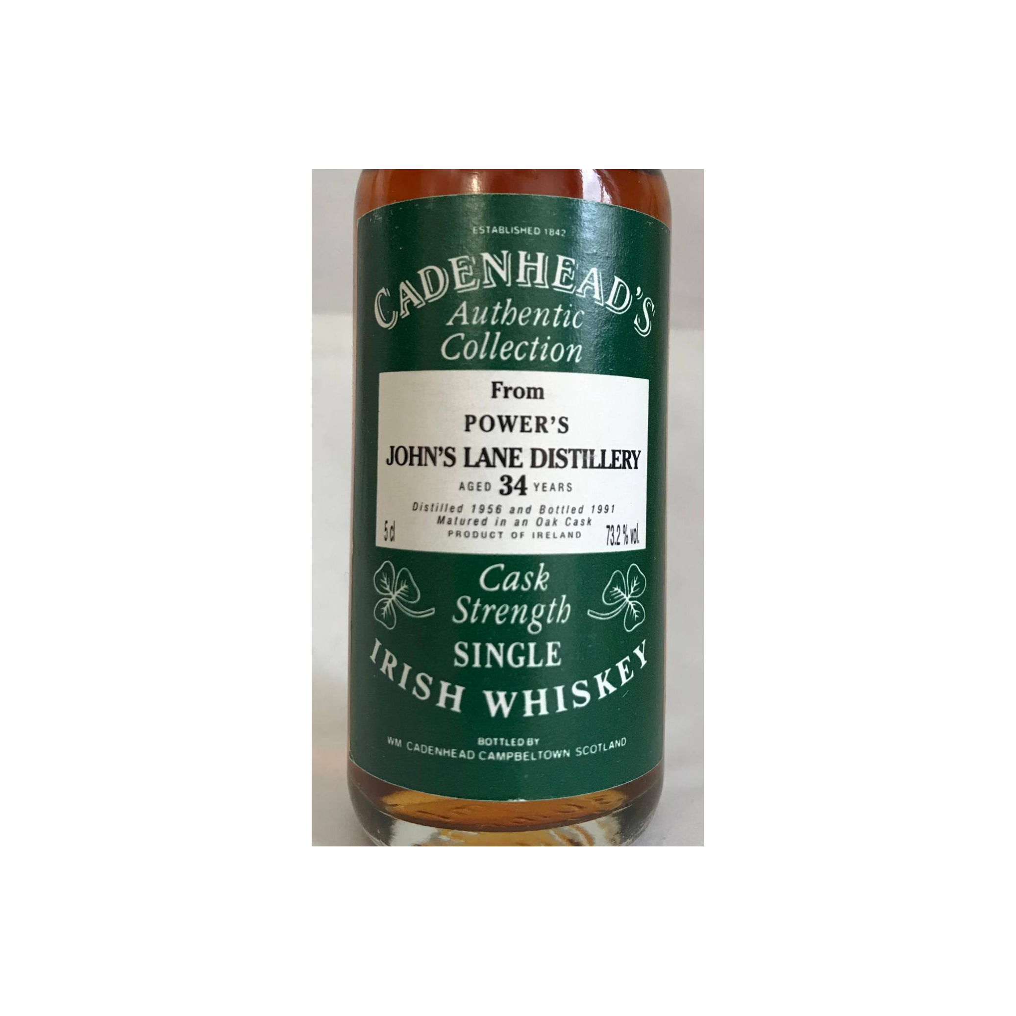 Cadenhead 1956 34 Years Single Pot Still Whisky 3