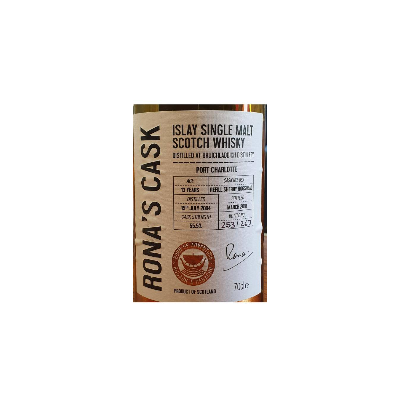 Bruichladdich 2004 13 Years Single Malt Whisky 3
