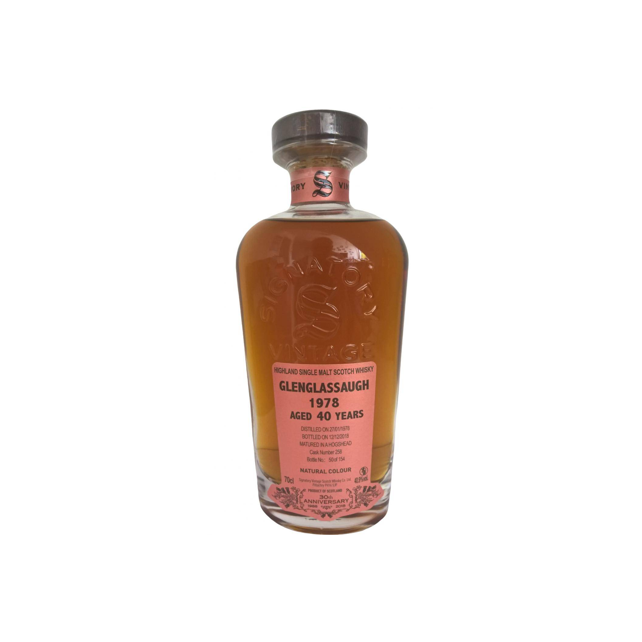 Glenglassaugh 1978 40 Years Single Malt Whisky