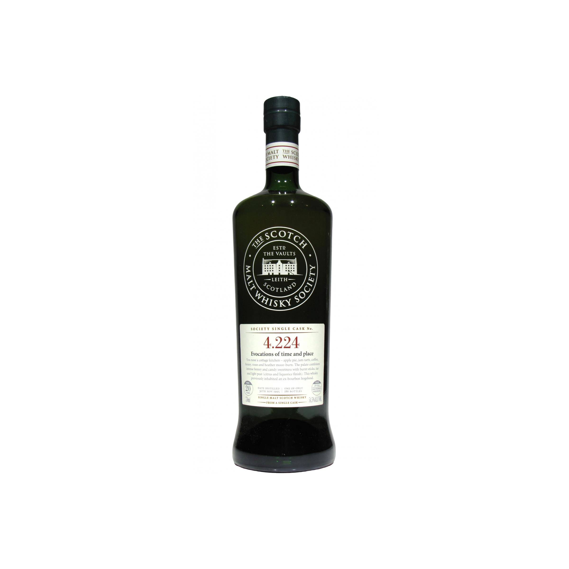 The Scotch Malt Whisky Society 1995 20 Years Single Malt Whisky