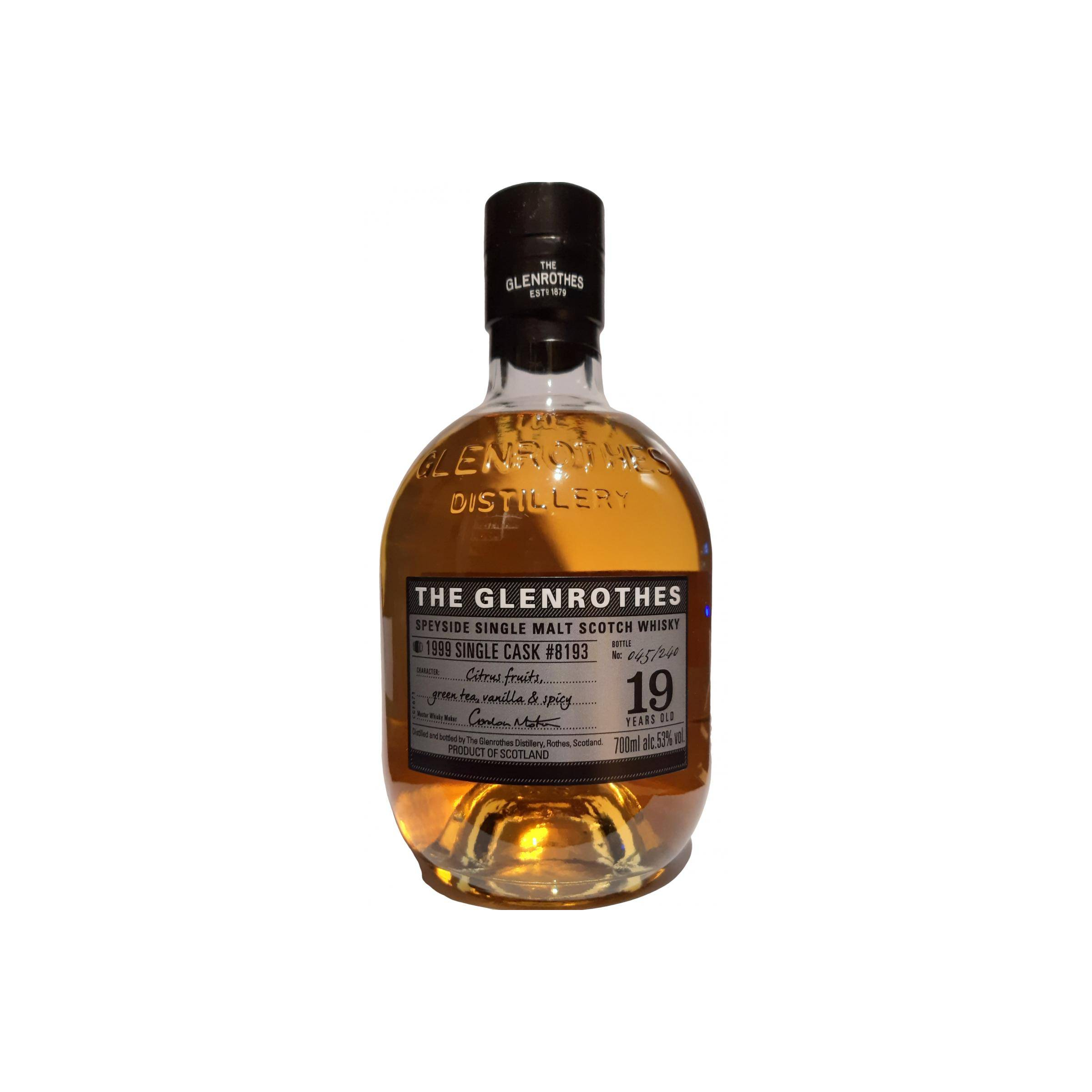 The Glenrothes 1999 19 Years Single Malt Whisky