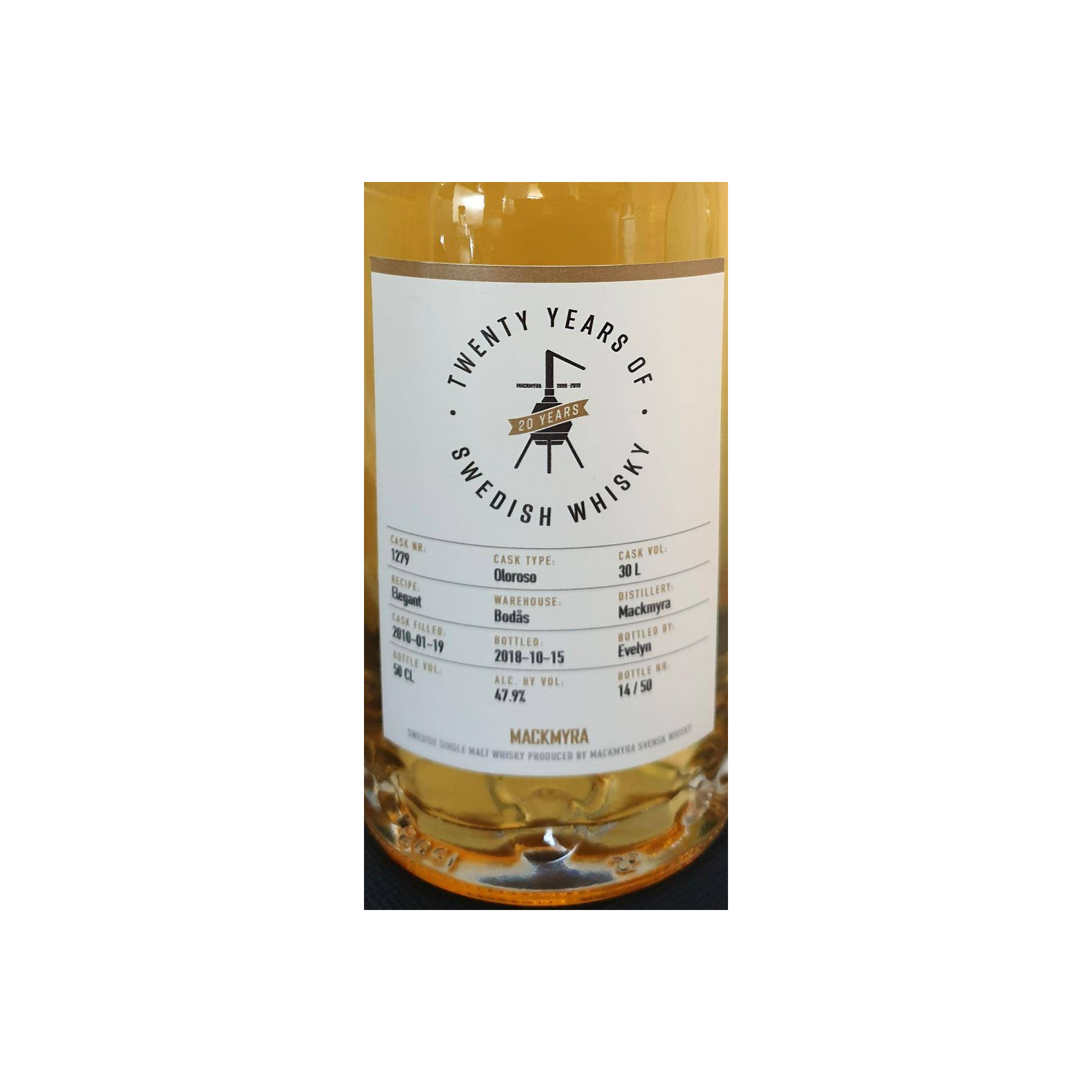 Mackmyra 2010 8 Years Single Malt Whisky 2