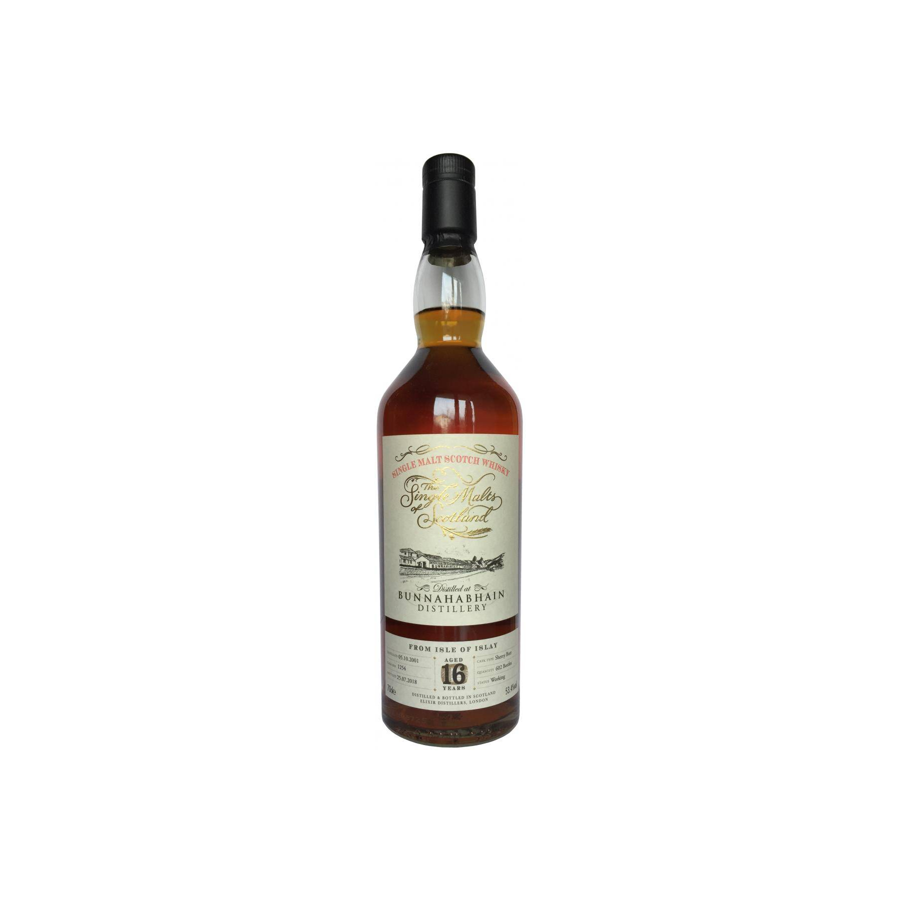 Bunnahabhain The Single Malts of Scotland 2001 16 Years Single Malt Whisky 3