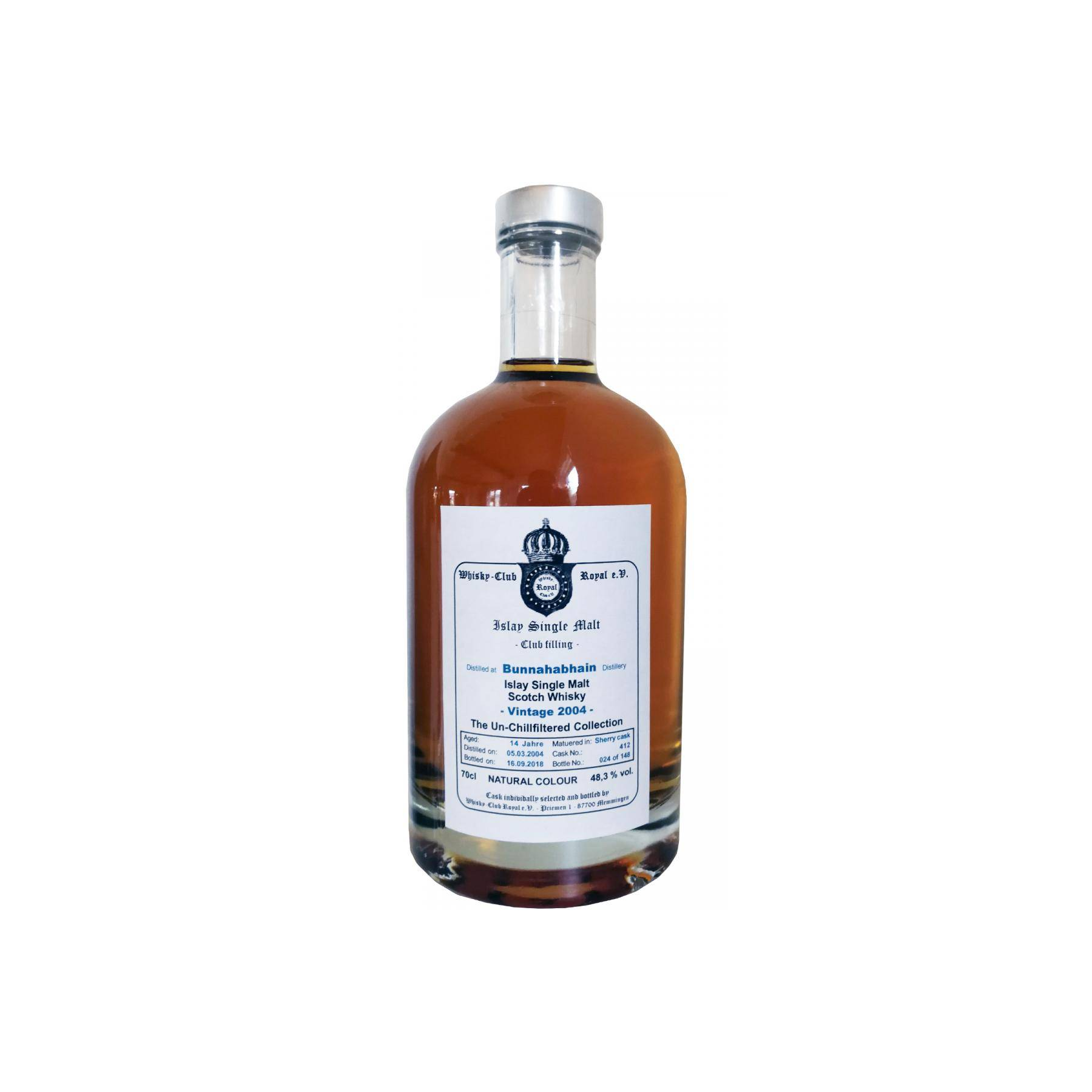 Bunnahabhain 2004 14 Years Single Malt Whisky