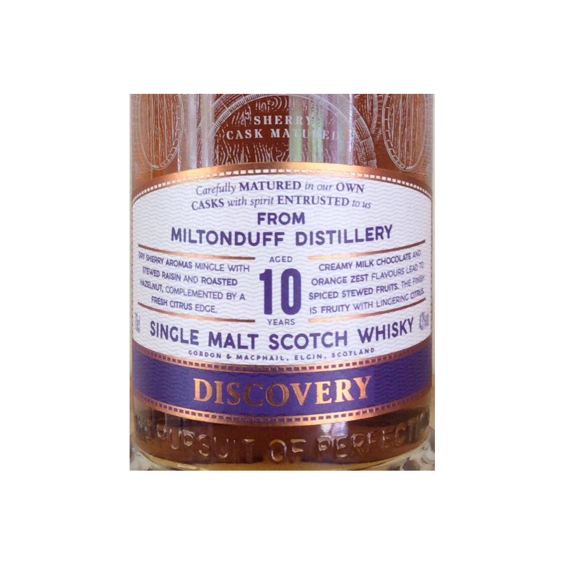 Miltonduff 10 Years Single Malt Whisky 2