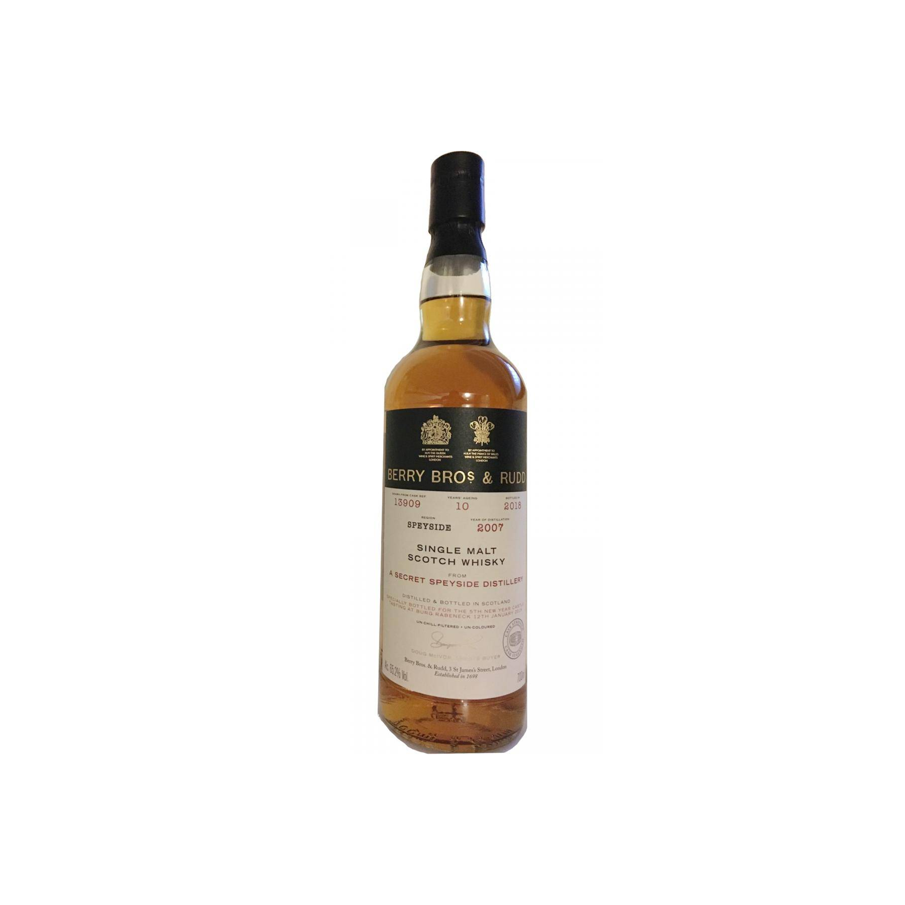 Berry Bros. & Rudd 2007 10 Years Single Malt Whisky