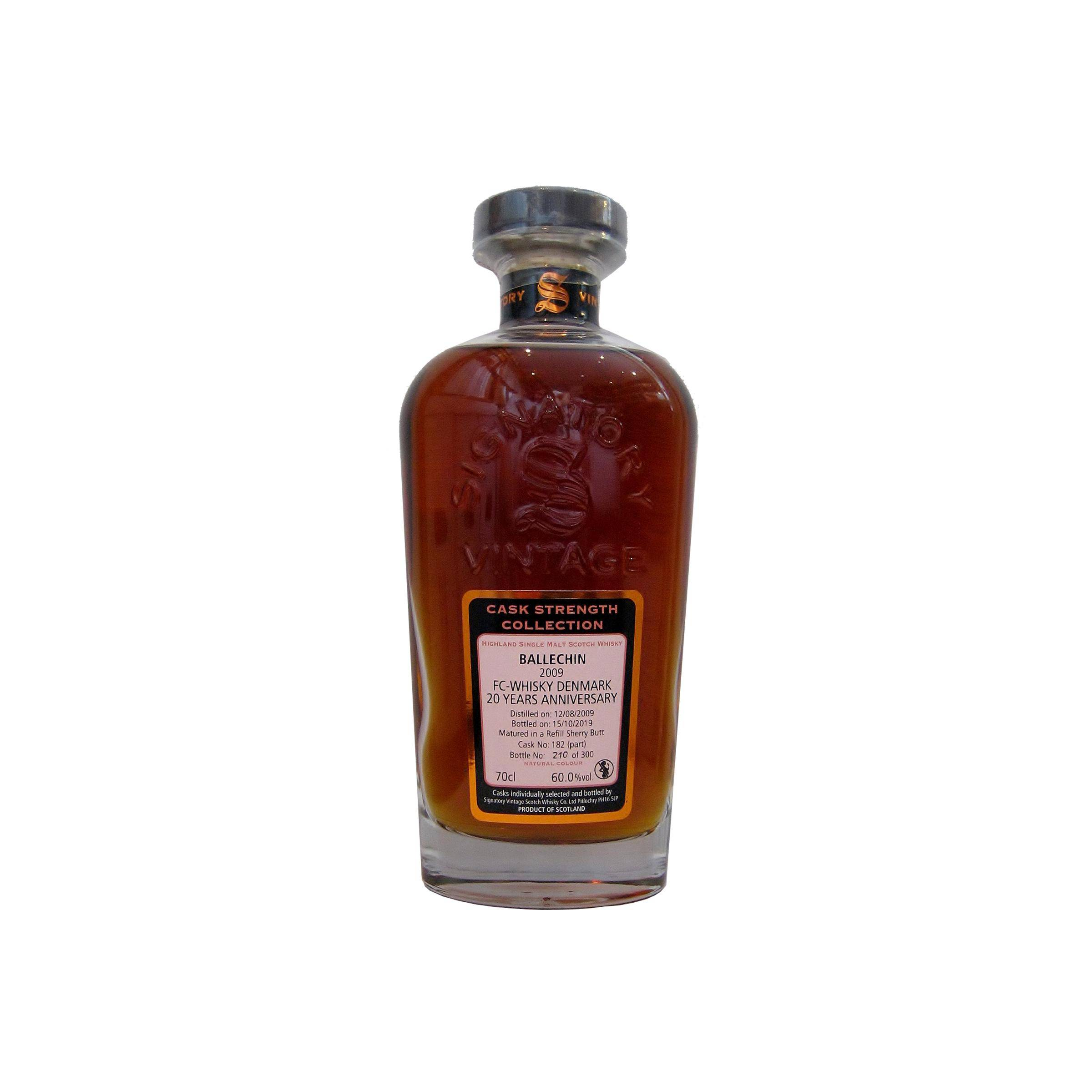 Edradour Cask Strength Collection 2009 10 Years Single Malt Whisky
