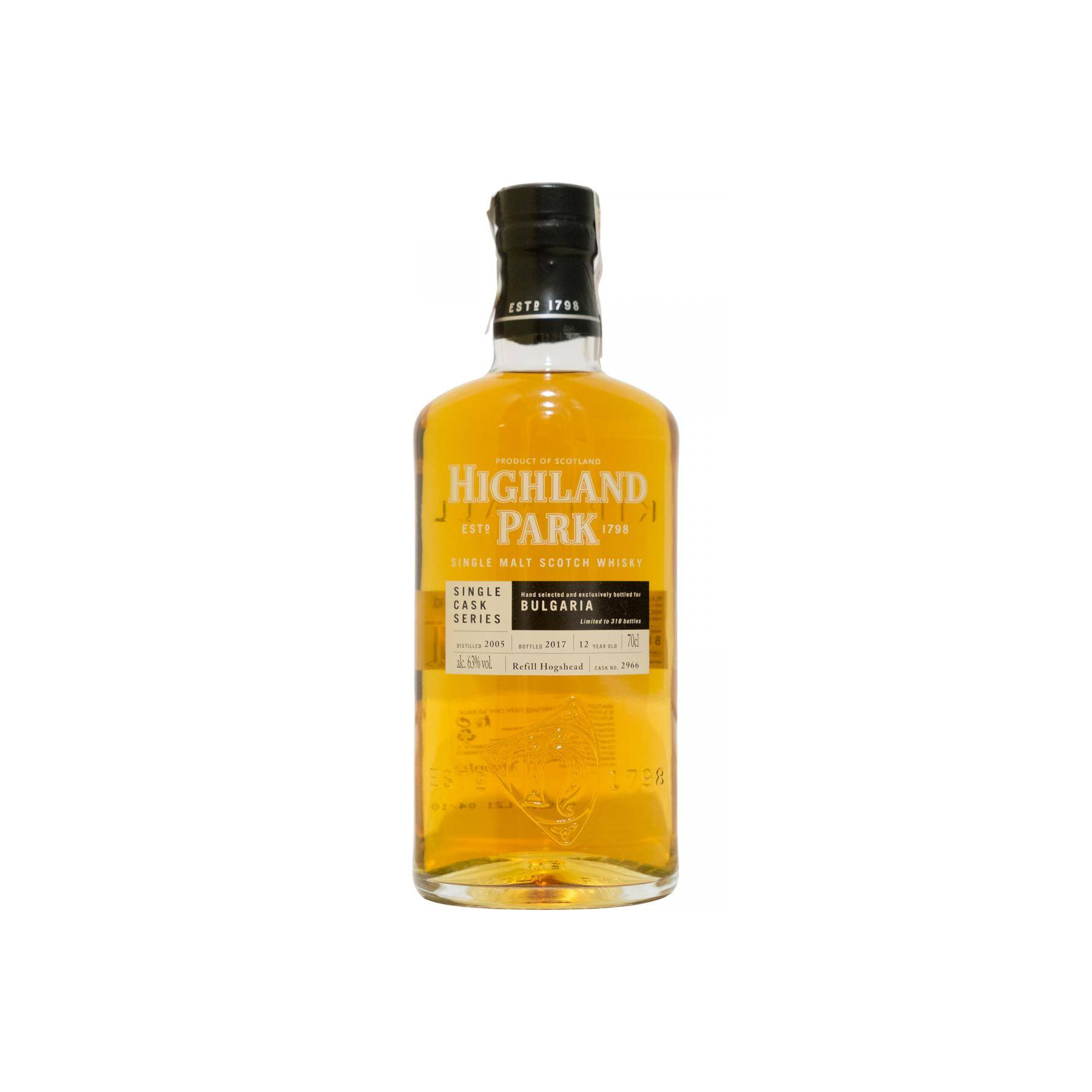 Highland Park Single Cask 2005 12 Years Single Malt Whisky