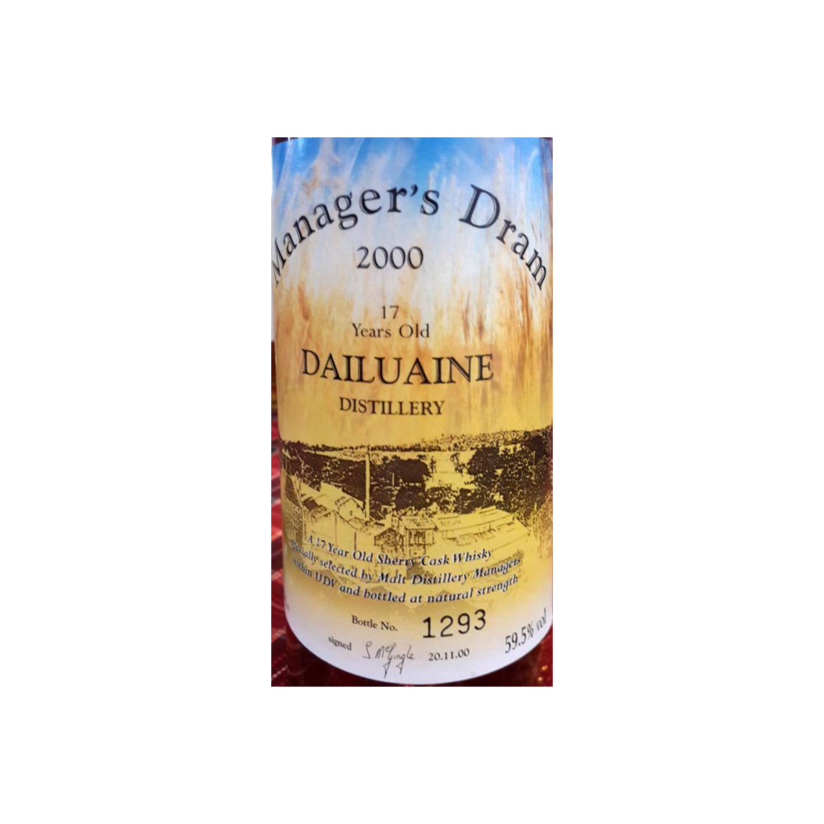 Dailuaine 17 Years Single Malt Whisky 2