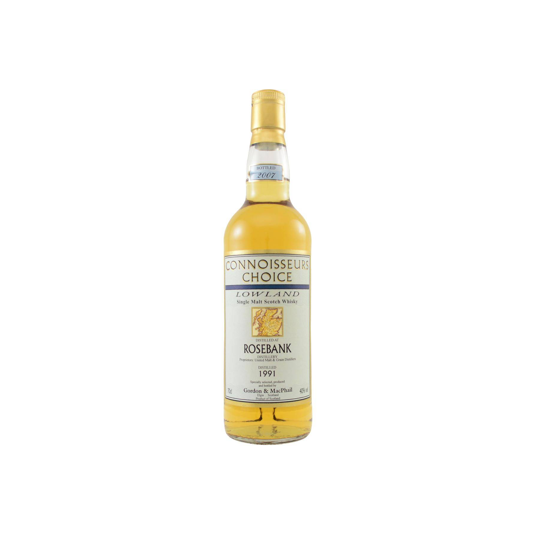 Rosebank Connoisseurs Choice 1991 16 Years Single Malt Whisky