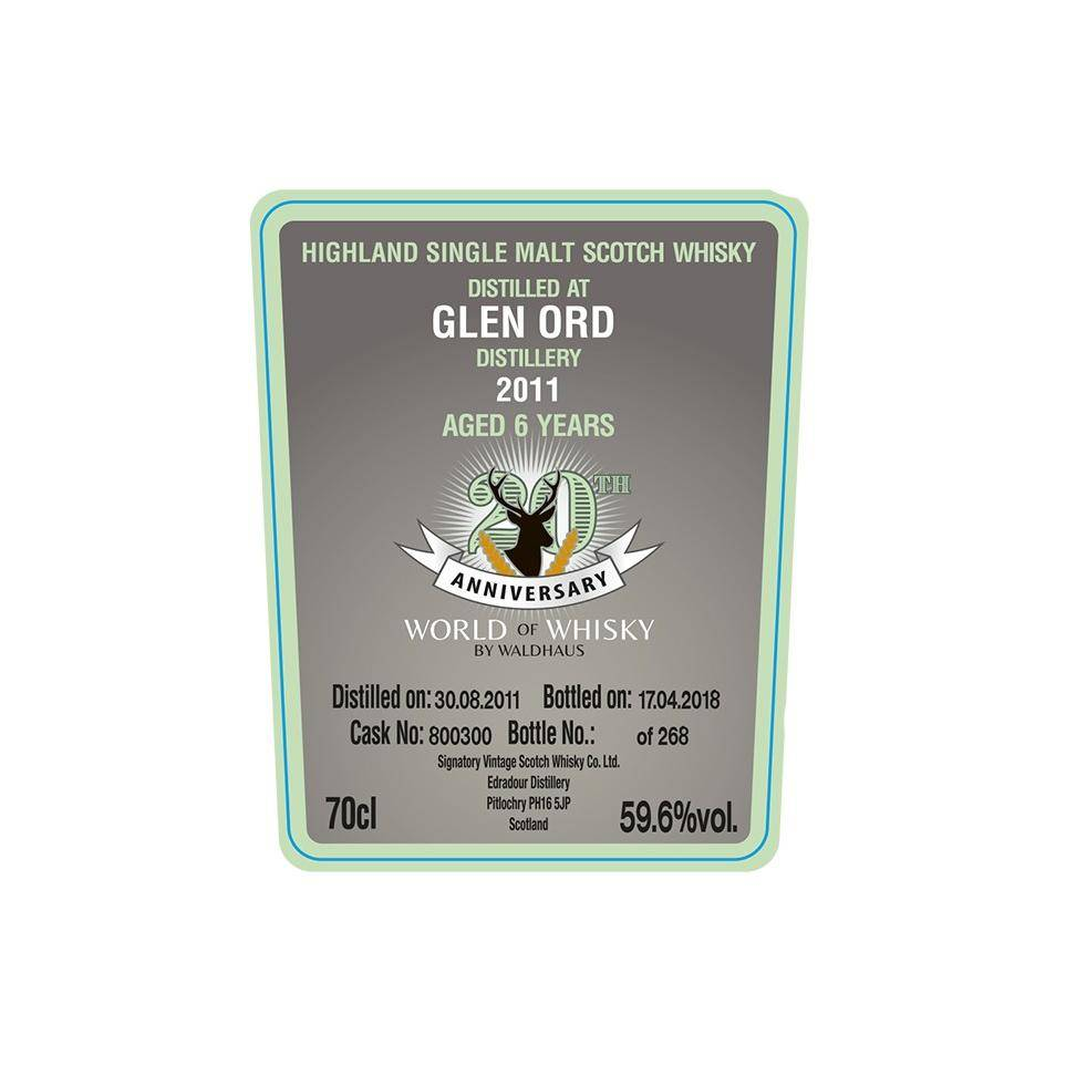 Glen Ord Cask Strength Collection 2011 6 Years Single Malt Whisky 2