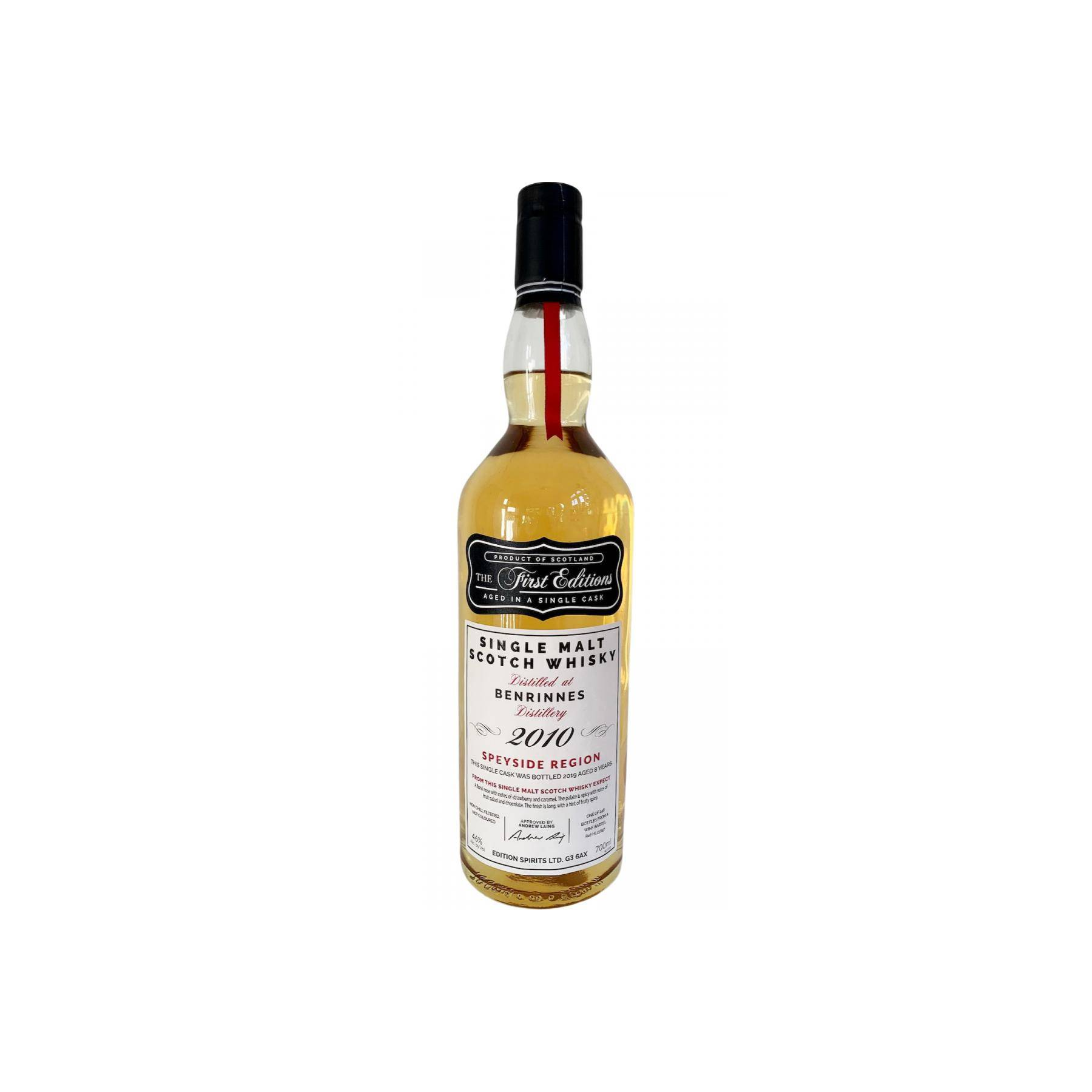 Benrinnes The First Editions 2010 8 Years Single Malt Whisky