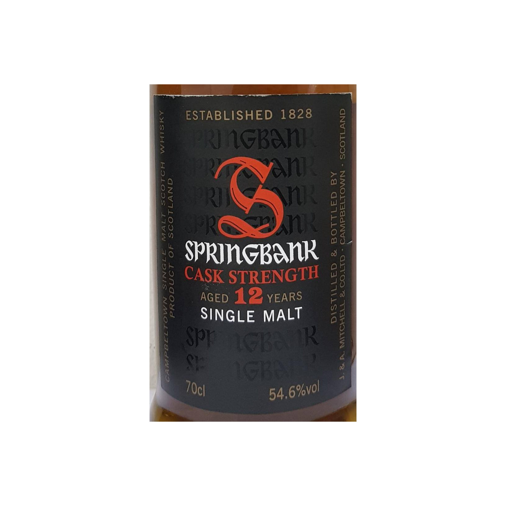 Springbank Cask Strength Collection 12 Years Single Malt Whisky 2