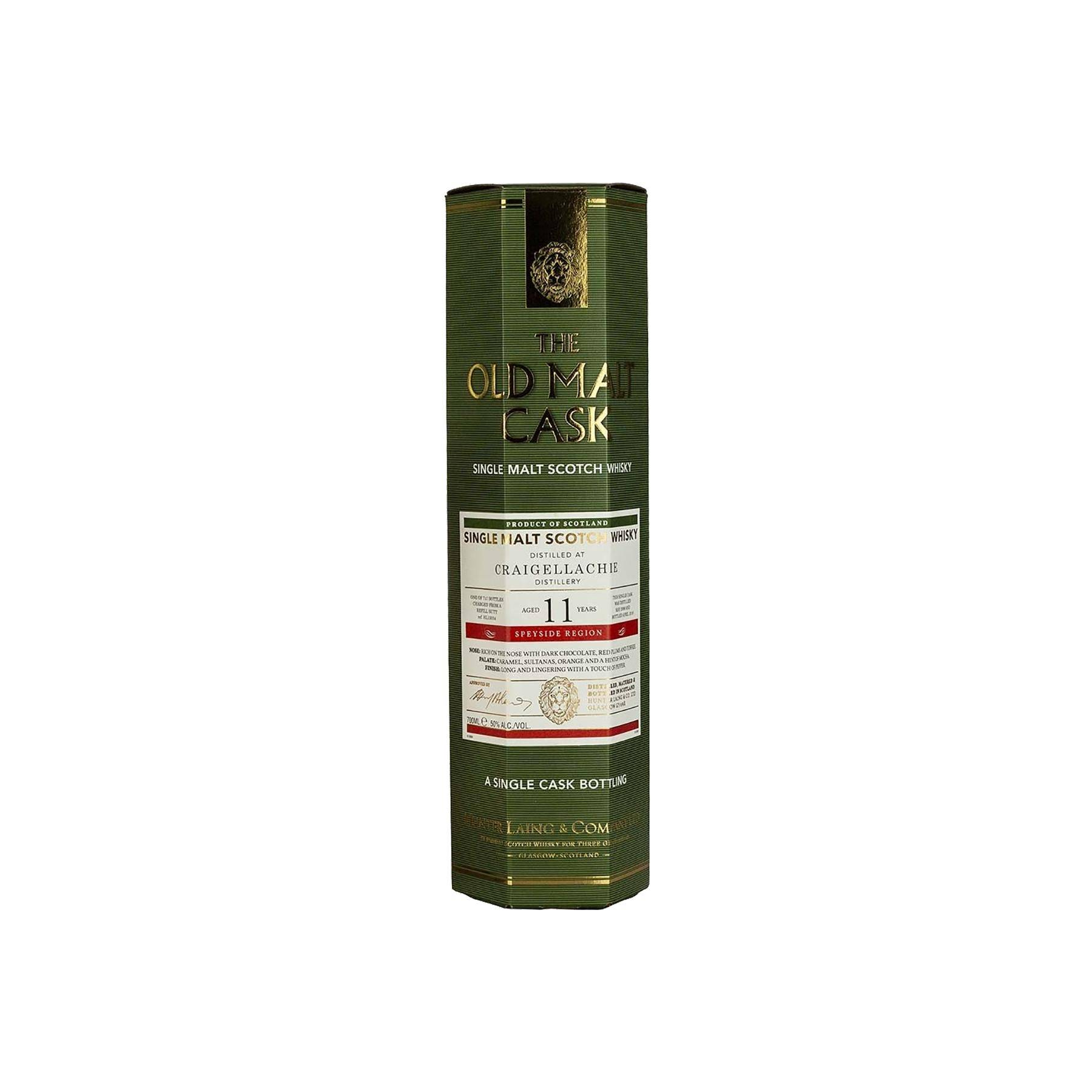 Craigellachie Old Malt Cask 2006 11 Years Single Malt Whisky 2