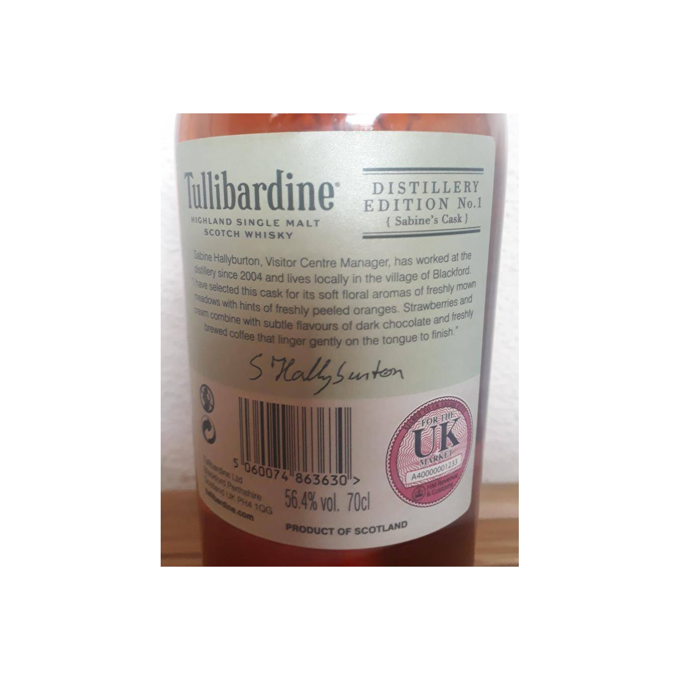 Tullibardine Single Malt Whisky 2