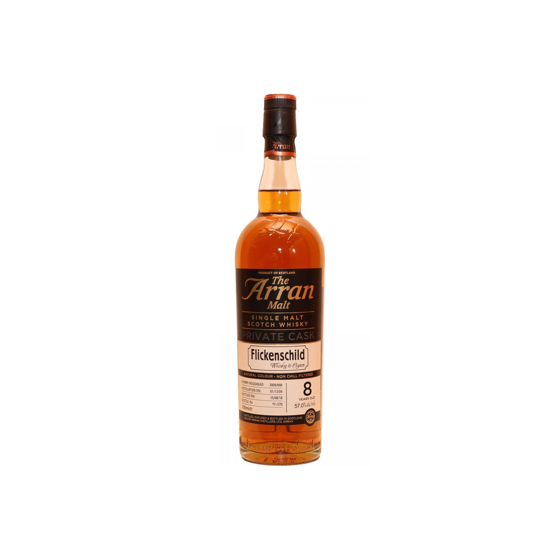 Arran Private Cask 2009 8 Years Single Malt Whisky