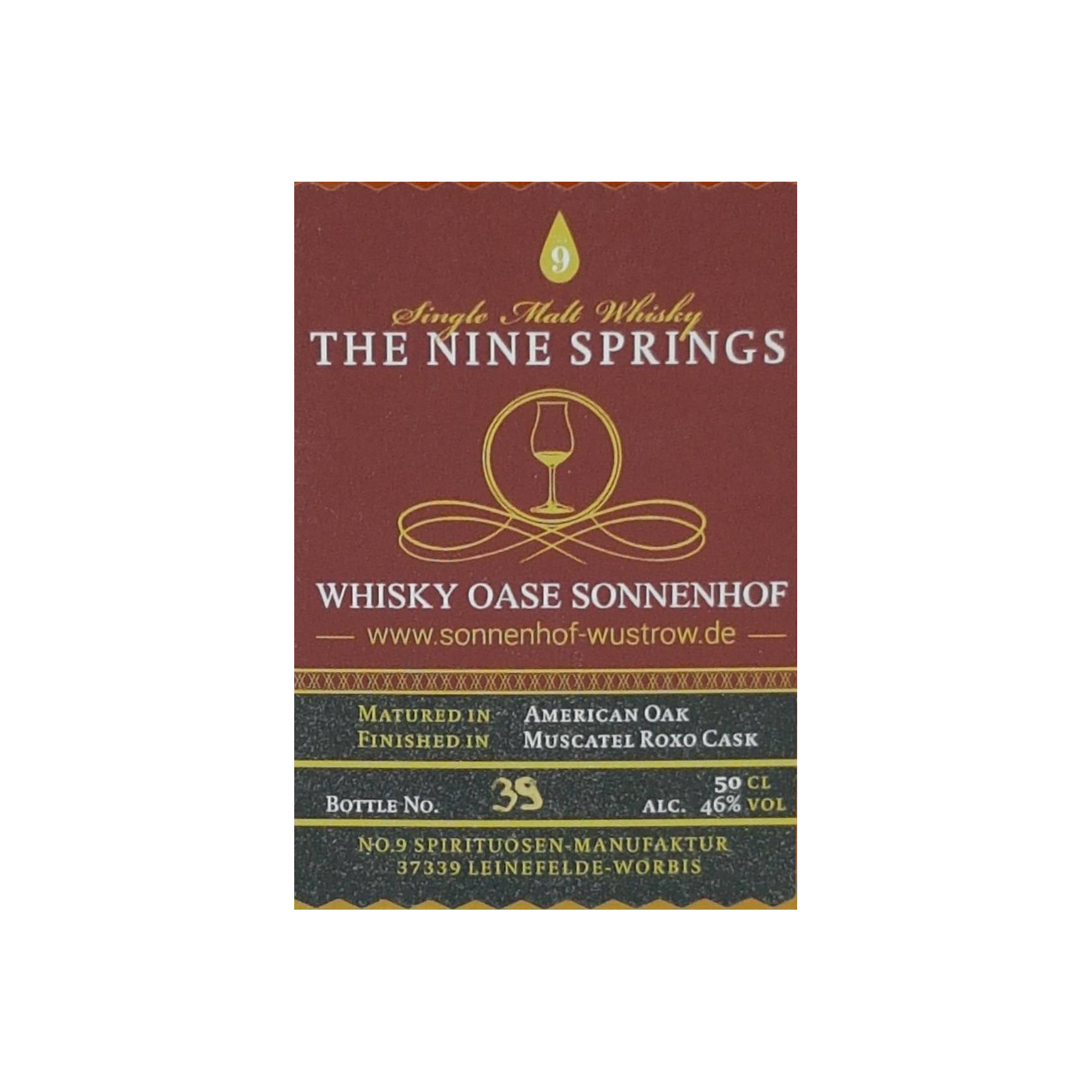 The Nine Springs Single Malt Whisky 2