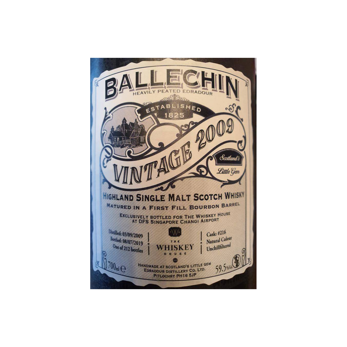 Ballechin 2009 9 Years Single Malt Whisky