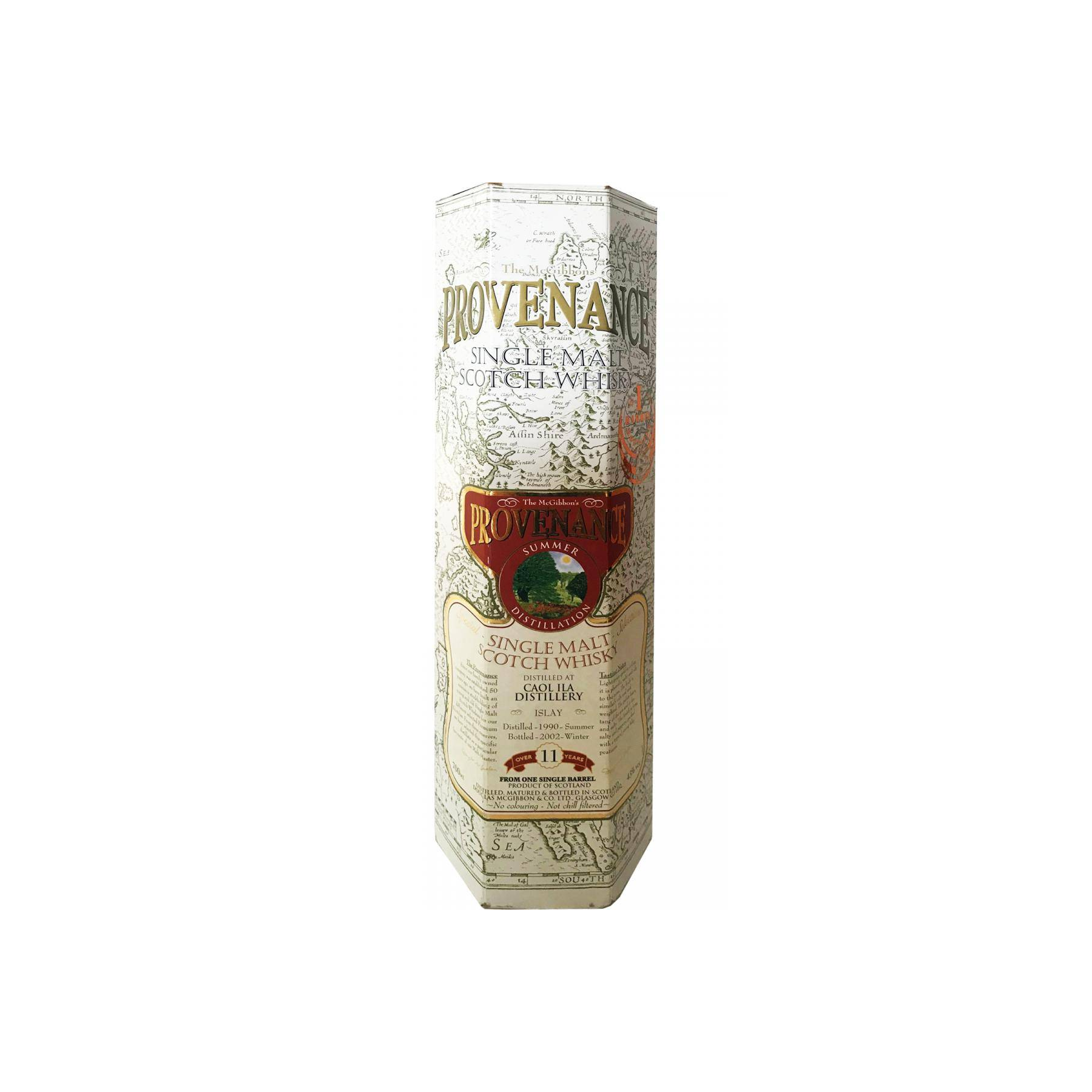 Caol Ila McGibbon's Provenance 1990 11 Years Single Malt Whisky 2