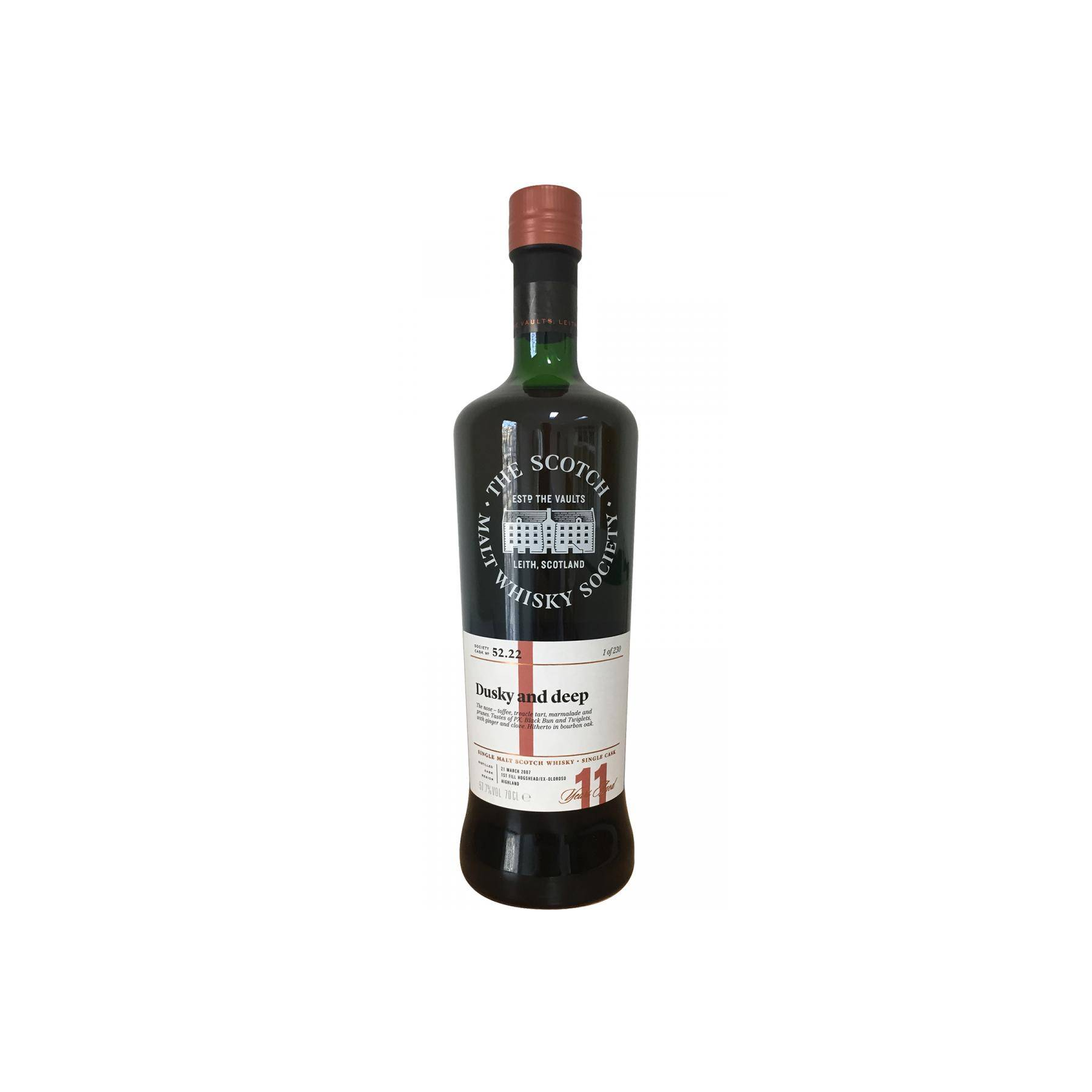 The Scotch Malt Whisky Society 2007 11 Years Single Malt Whisky 2