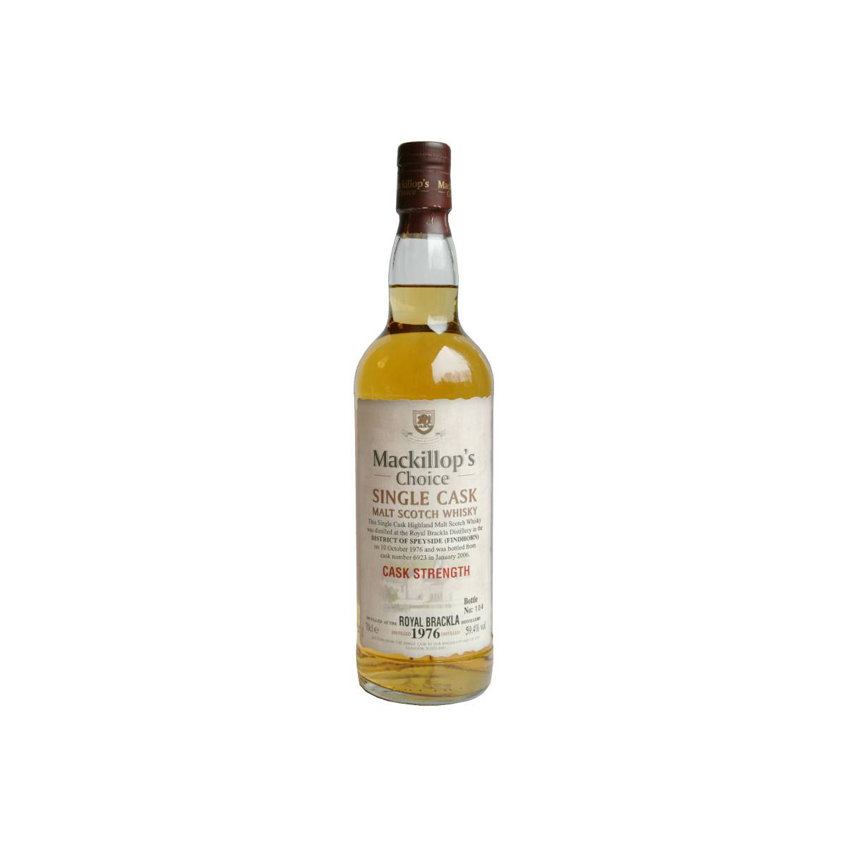 Royal Brackla 1976 29 Years Single Malt Whisky