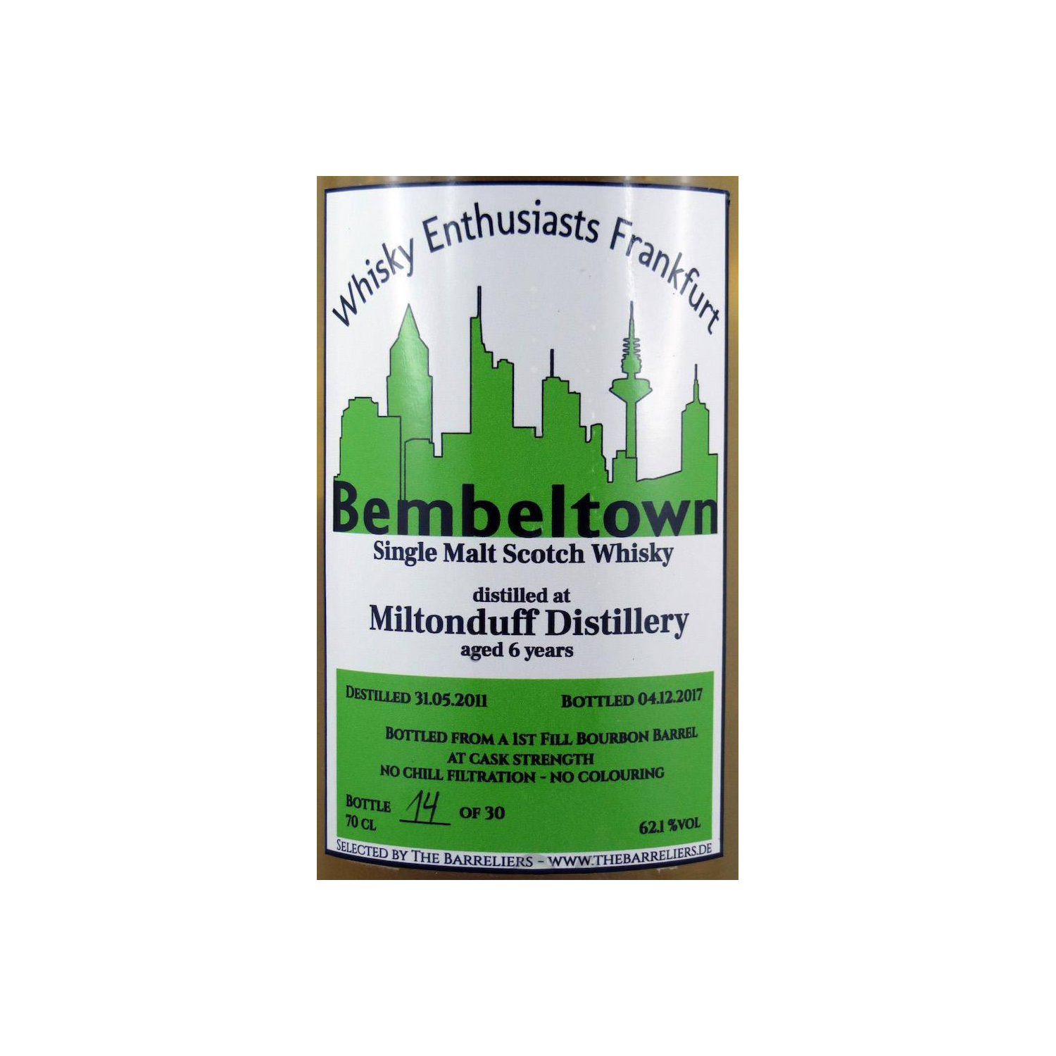 Miltonduff 2011 6 Years Single Malt Whisky 2