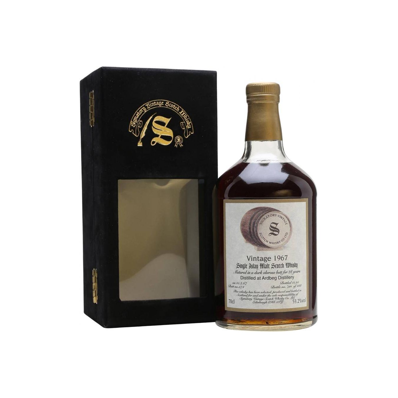 Ardbeg Vintage Collection - Dumpy 1967 28 Years Single Malt Whisky 3