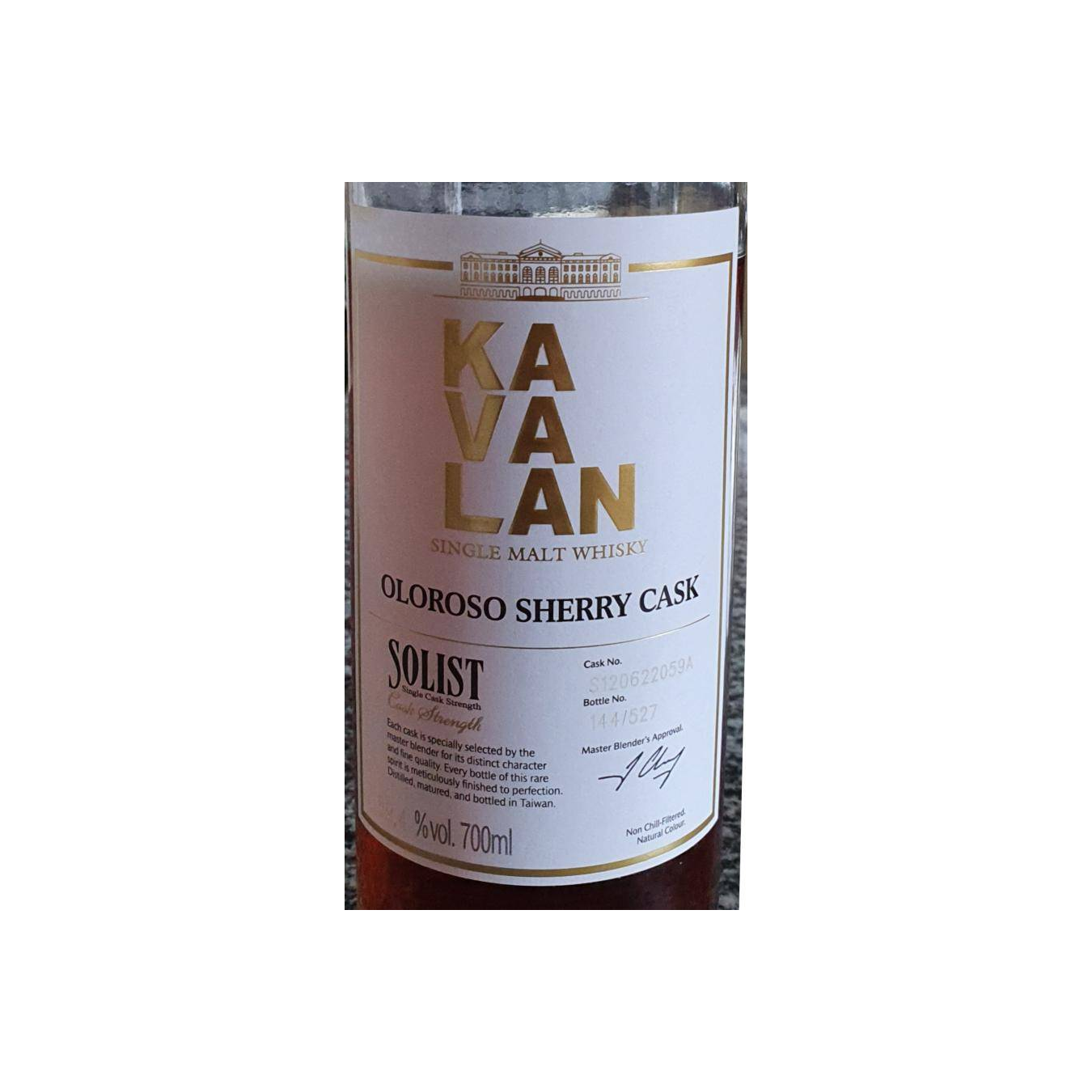 Kavalan 2012 6 Years Single Malt Whisky