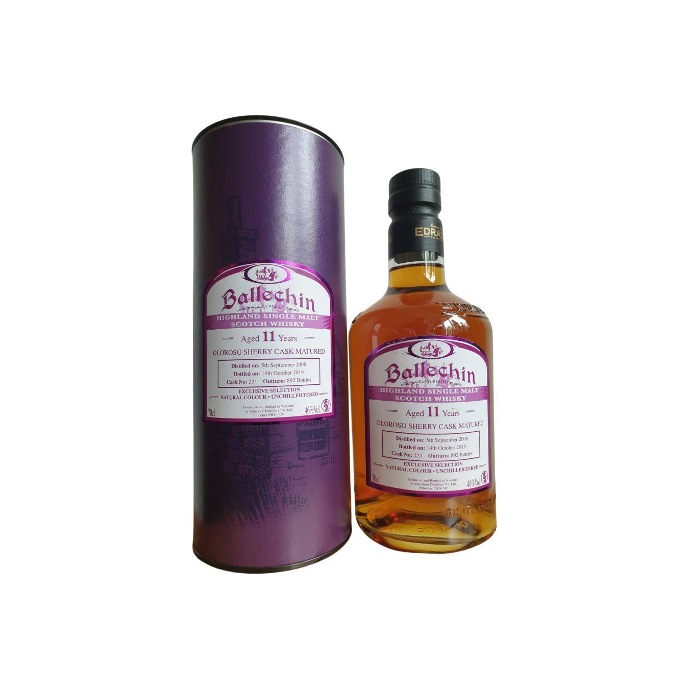 Ballechin 2008 11 Years Single Malt Whisky 2