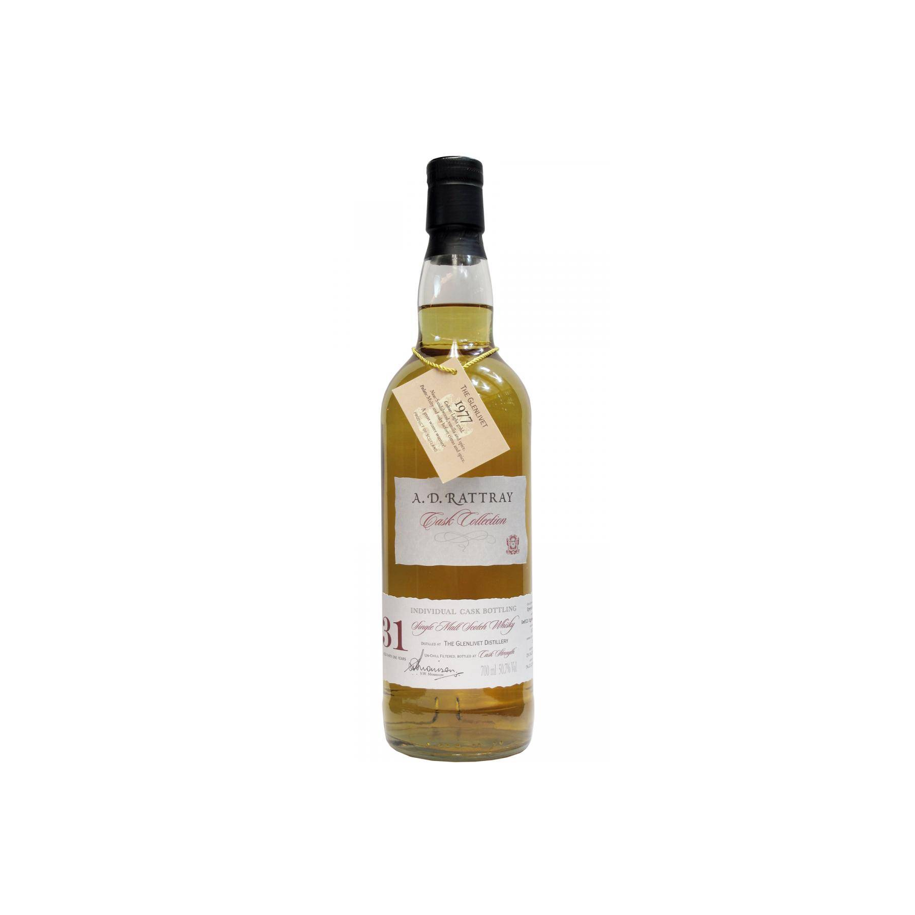 The Glenlivet Individual Cask Bottling 1977 31 Years Single Malt Whisky