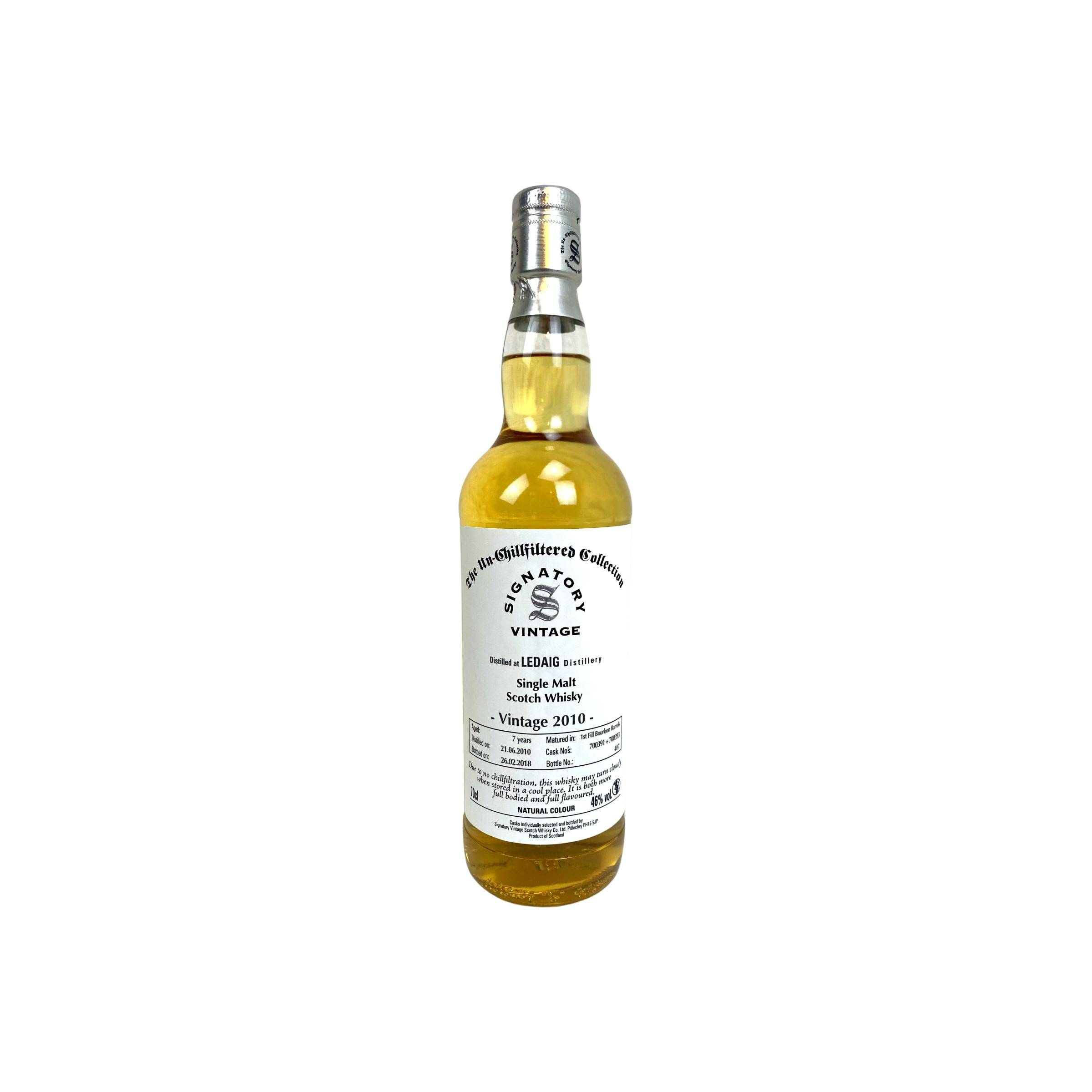 Tobermory The Un-Chillfiltered Collection 2010 7 Years Single Malt Whisky