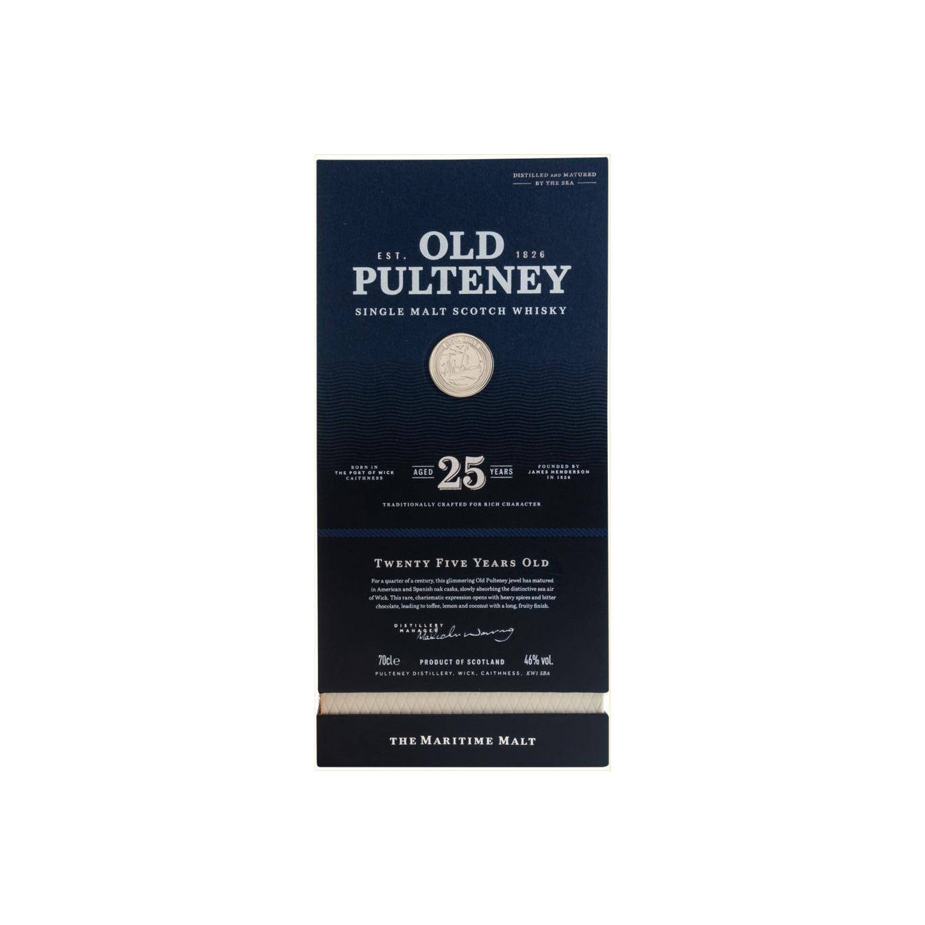 Old Pulteney 25 Years Single Malt Whisky 3