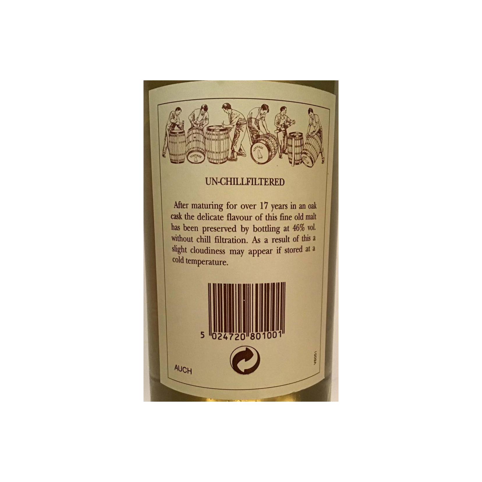Auchentoshan The Cooper's Choice 1991 17 Years Single Malt Whisky 3