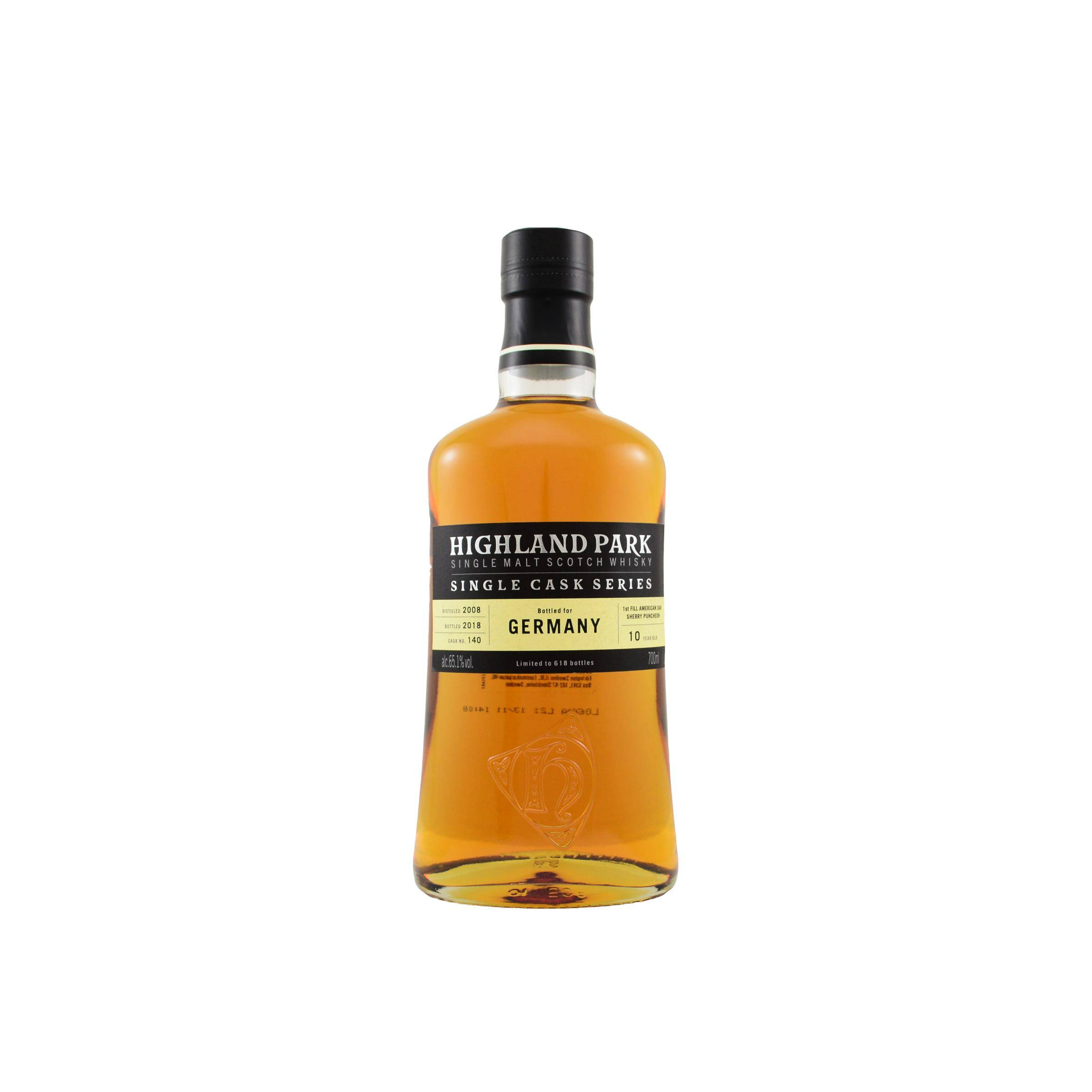 Highland Park Single Cask 2008 10 Years Single Malt Whisky