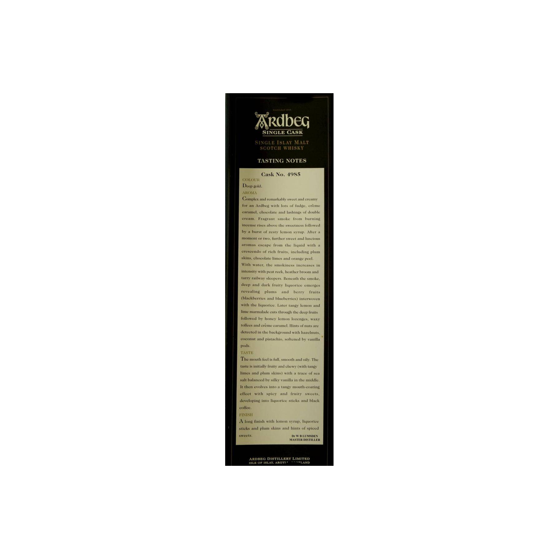 Ardbeg 1974 31 Years Single Malt Whisky 2