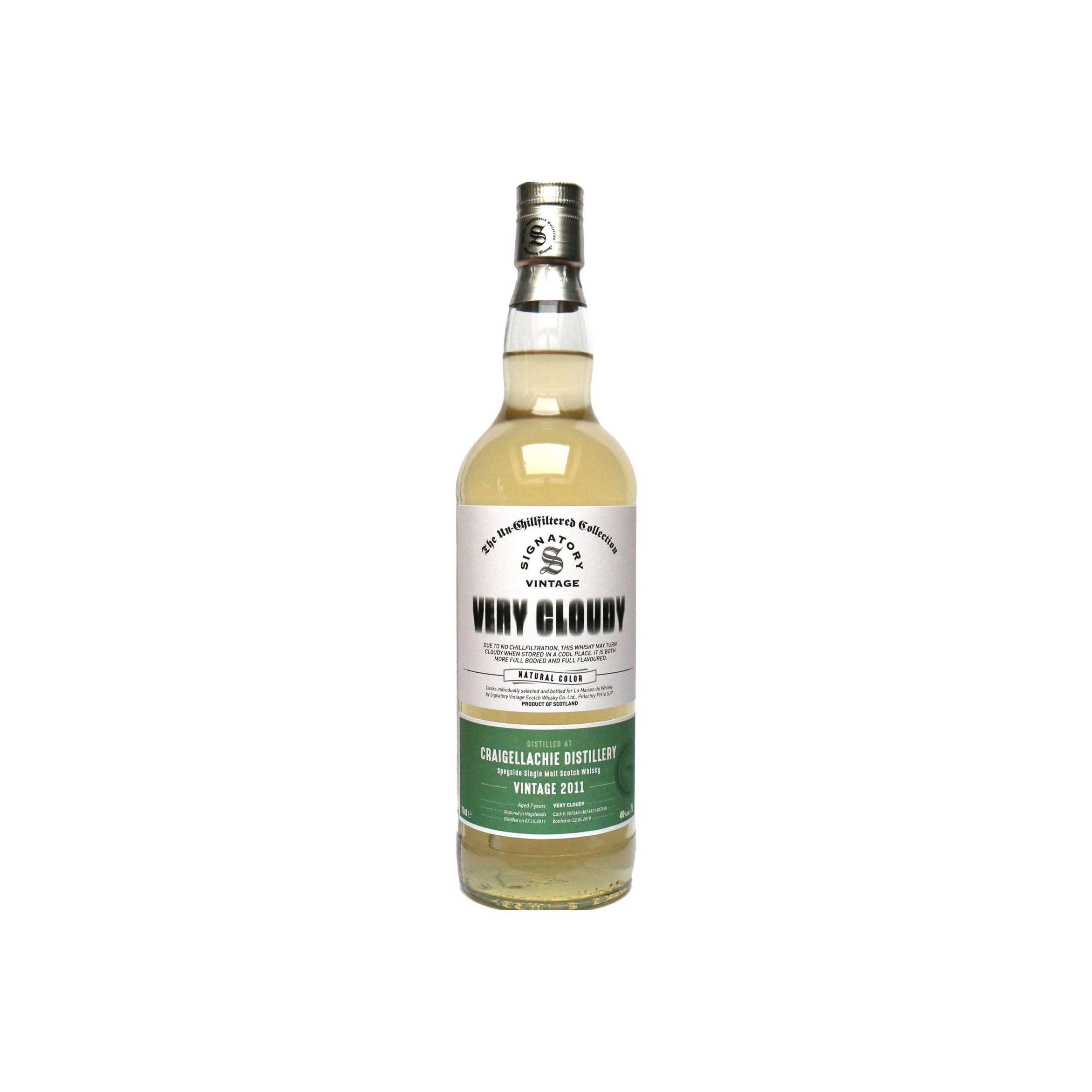 Craigellachie 2011 7 Years Single Malt Whisky