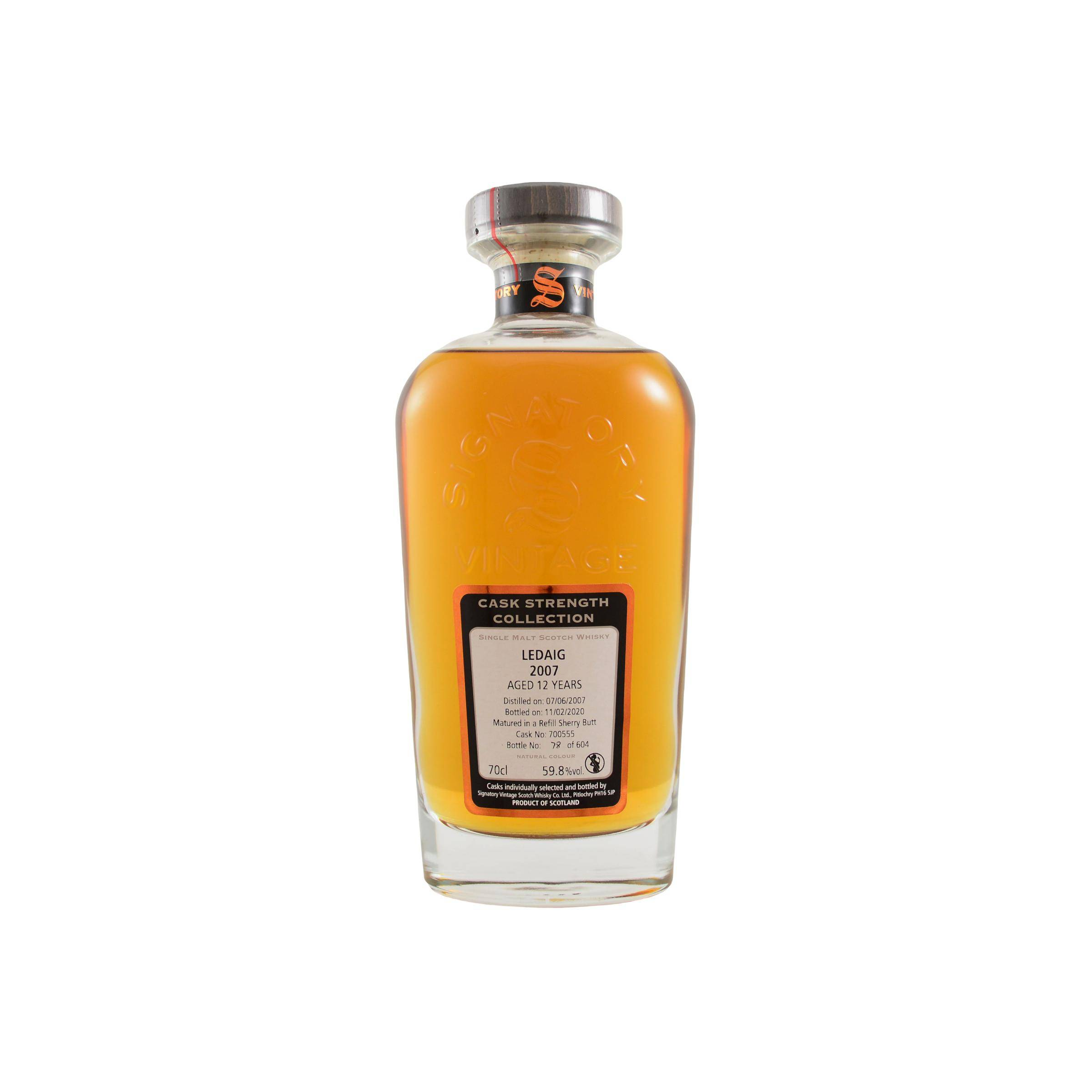 Tobermory Cask Strength Collection 2007 12 Years Single Malt Whisky