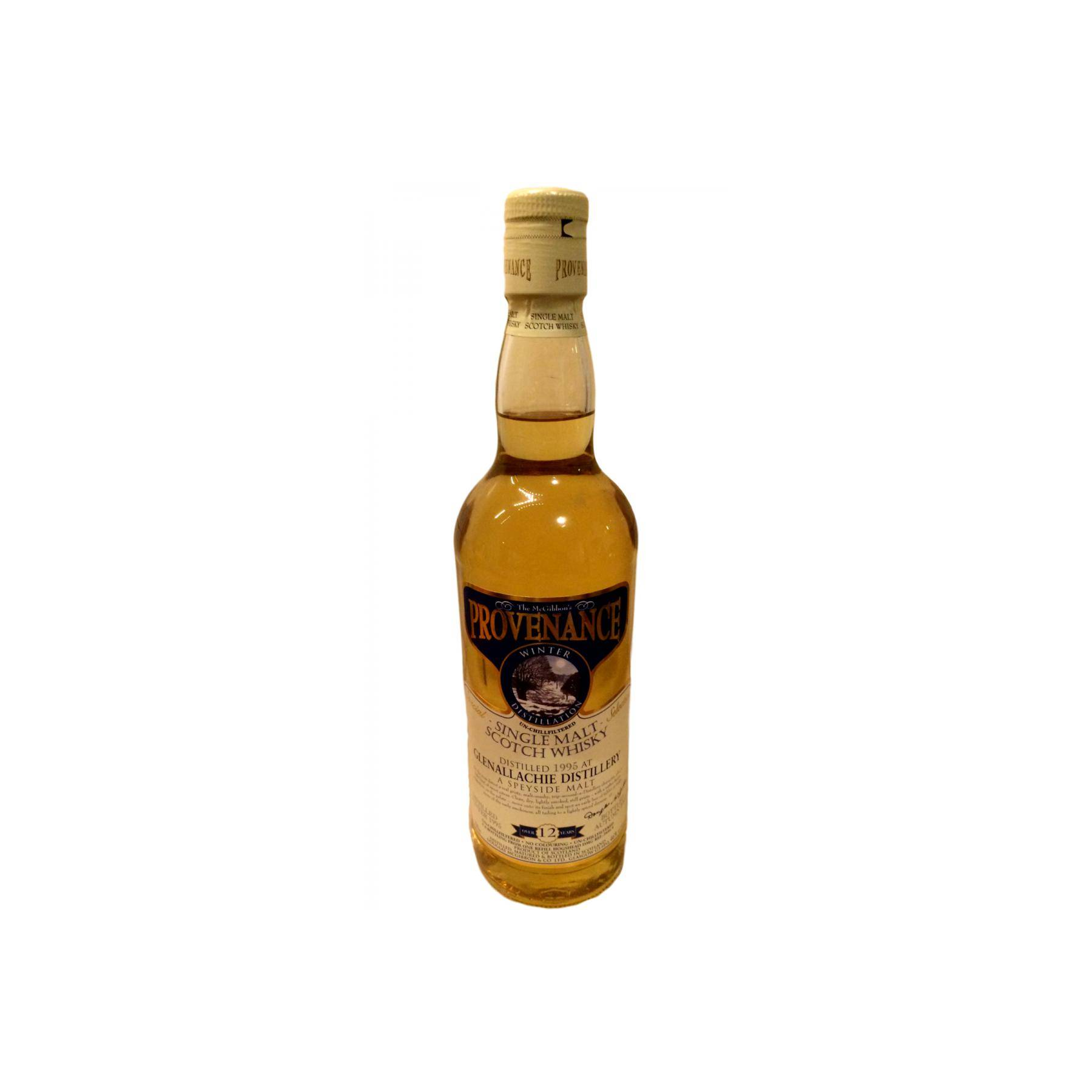 The GlenAllachie McGibbon's Provenance 1995 12 Years Single Malt Whisky