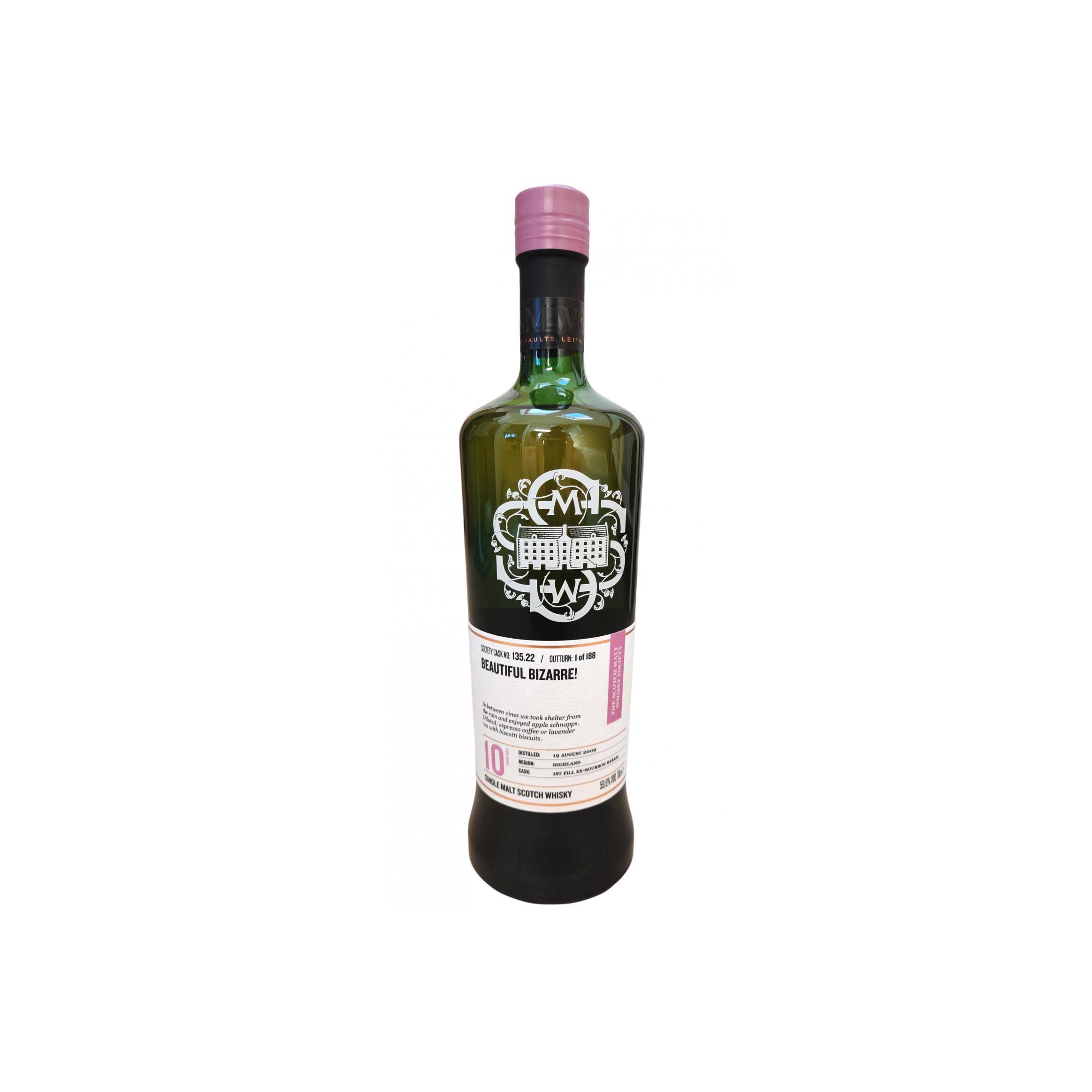 The Scotch Malt Whisky Society 2009 10 Years Single Malt Whisky