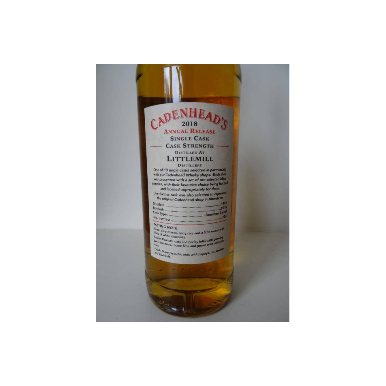 Littlemill 1992 26 Years Single Malt Whisky 2