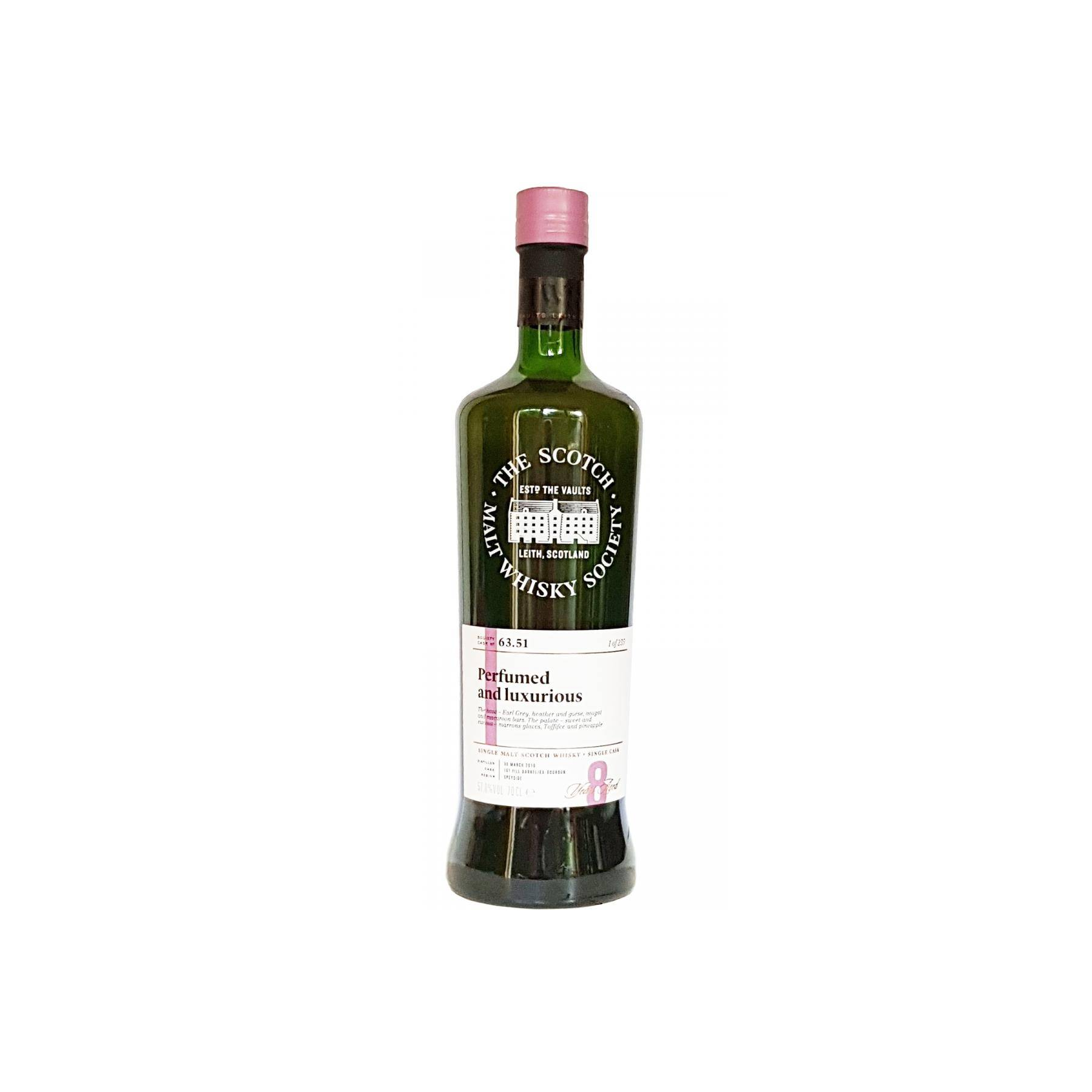 The Scotch Malt Whisky Society 2010 8 Years Single Malt Whisky