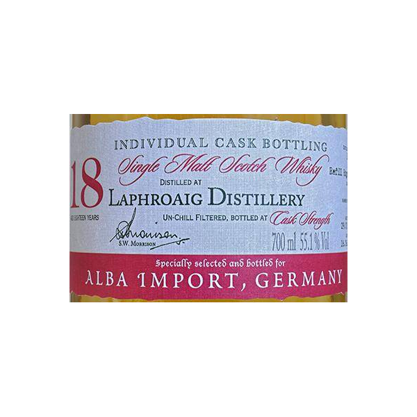 Laphroaig Individual Cask Bottling 1990 18 Years Single Malt Whisky 3