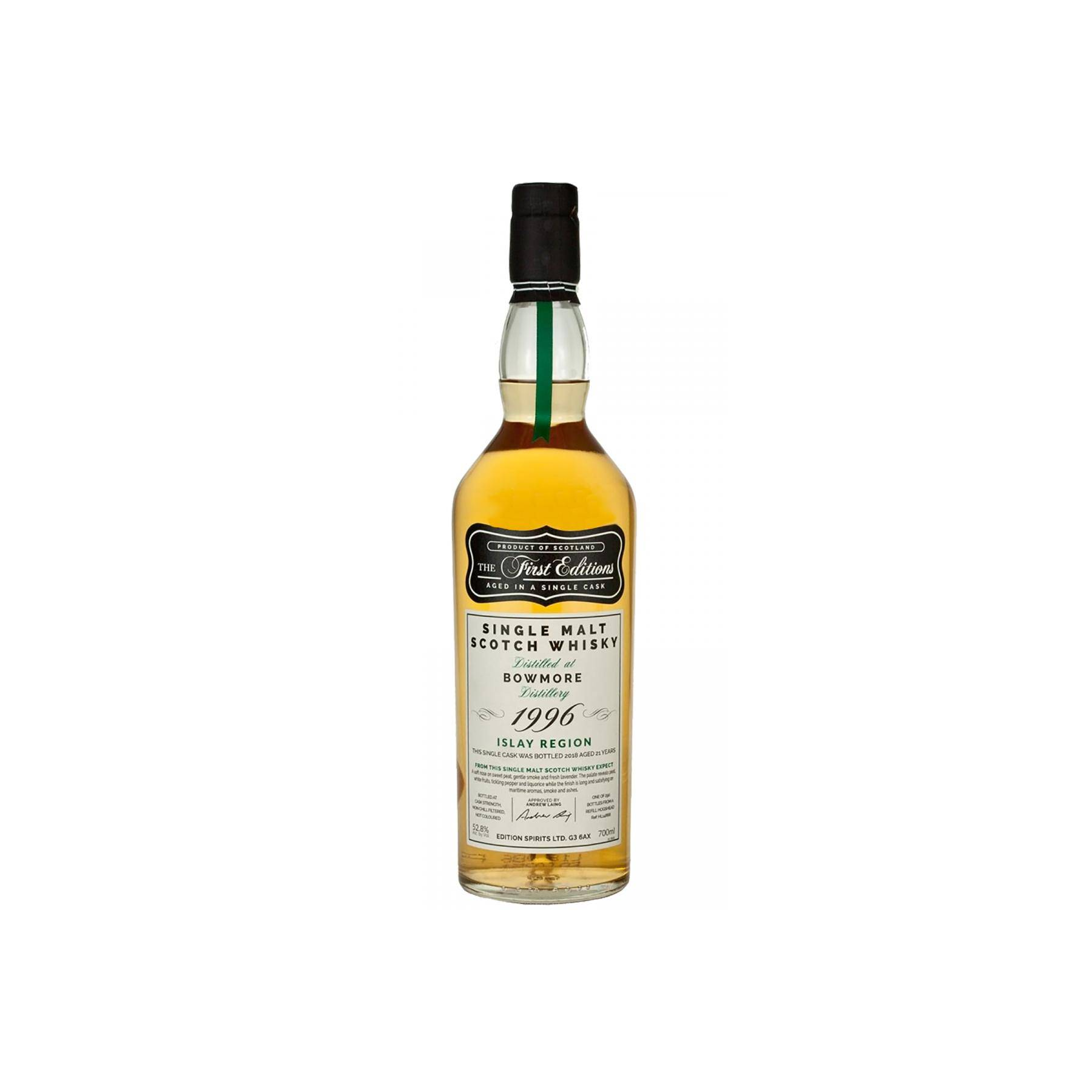 Bowmore The First Editions 1996 21 Years Single Malt Whisky