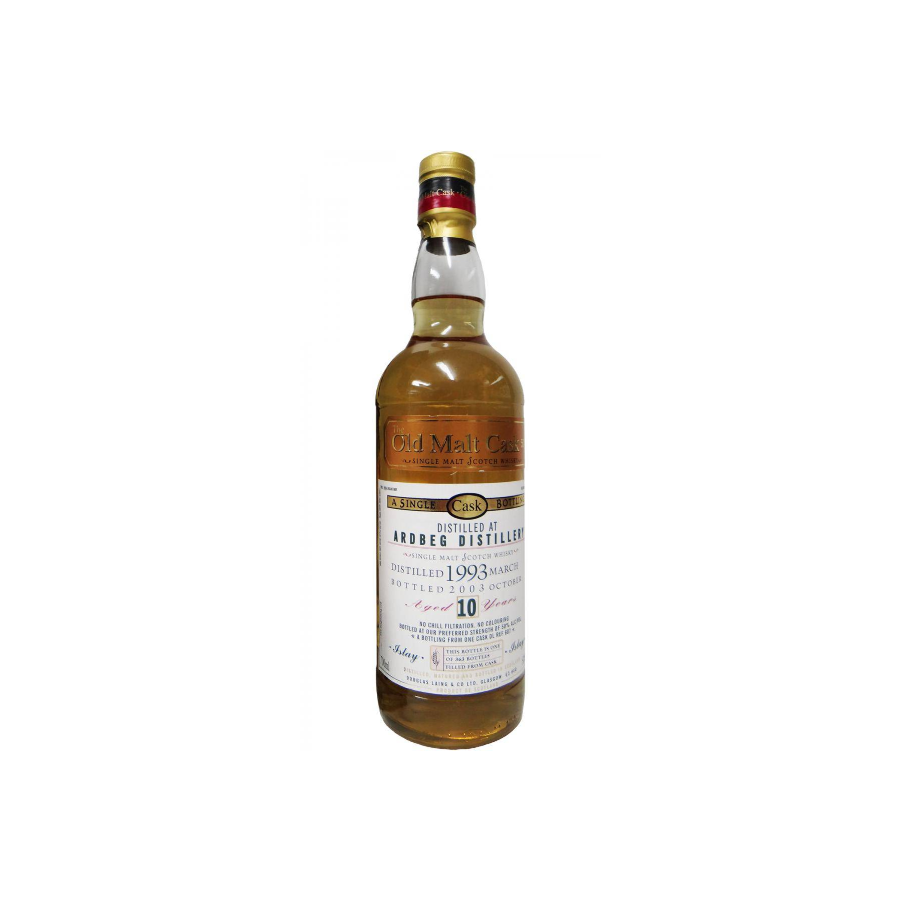 Ardbeg Old Malt Cask 1993 10 Years Single Malt Whisky 2