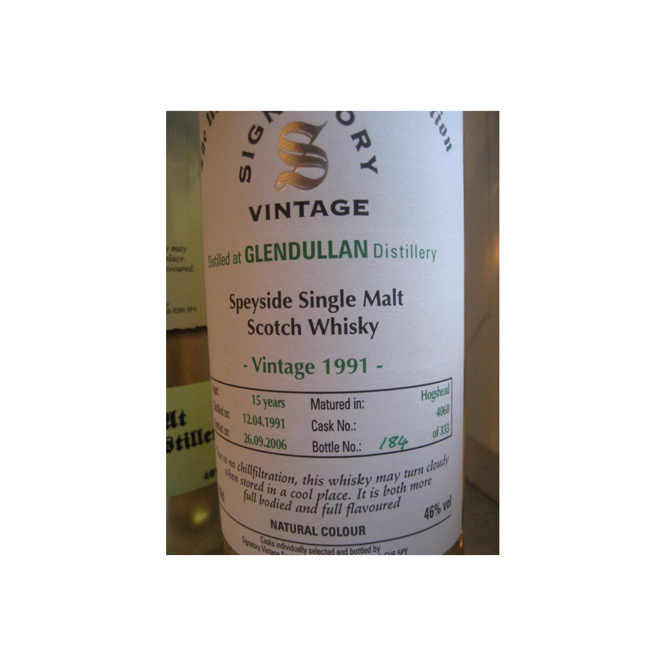 Glendullan The Un-Chillfiltered Collection 1991 15 Years Single Malt Whisky