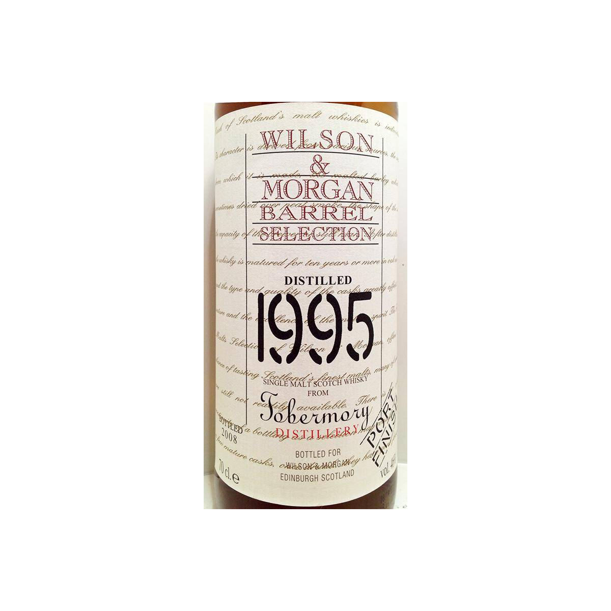 Tobermory Barrel Selection 1995 12 Years Single Malt Whisky 2