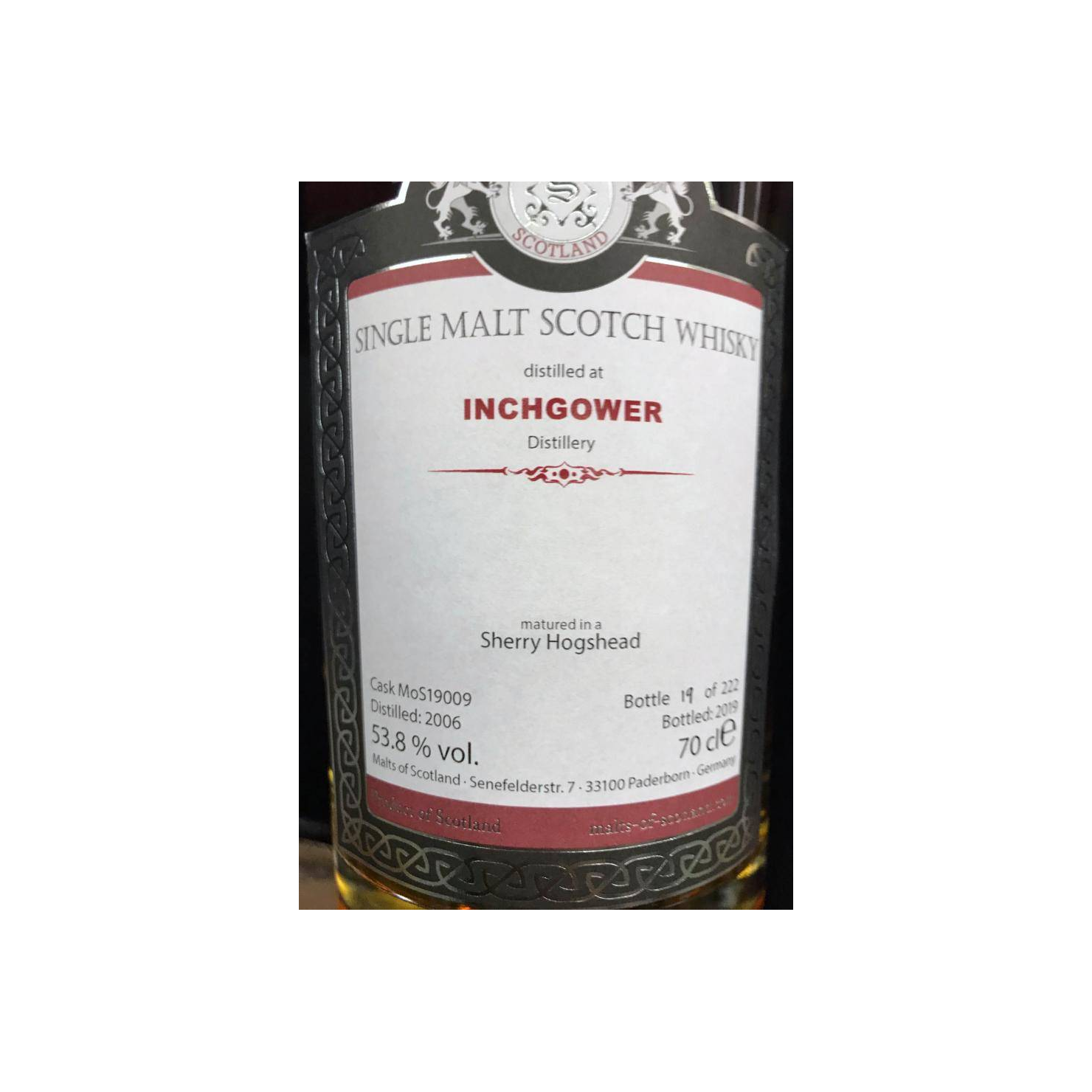Inchgower 2006 13 Years Single Malt Whisky 2