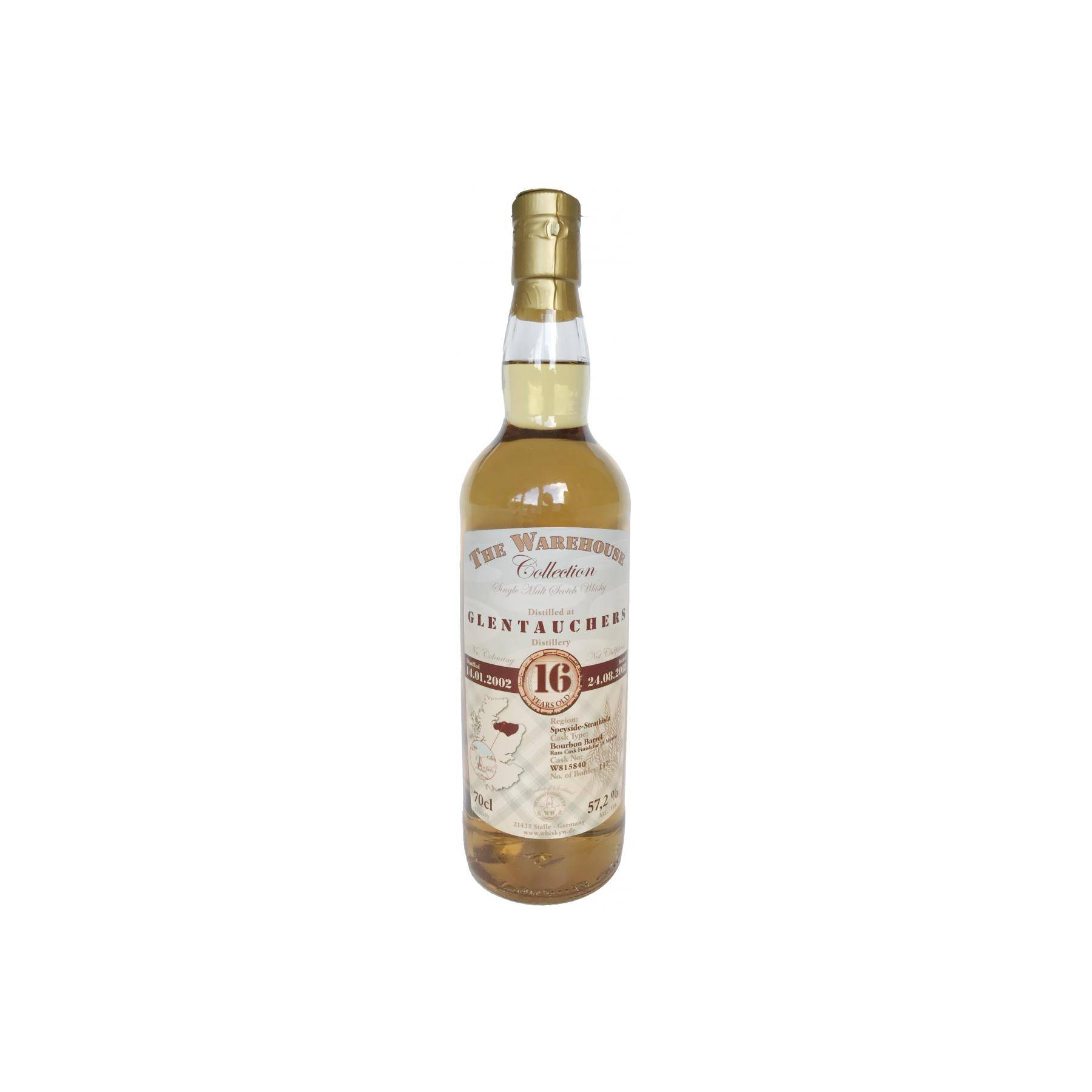 Glentauchers 2002 16 Years Single Malt Whisky