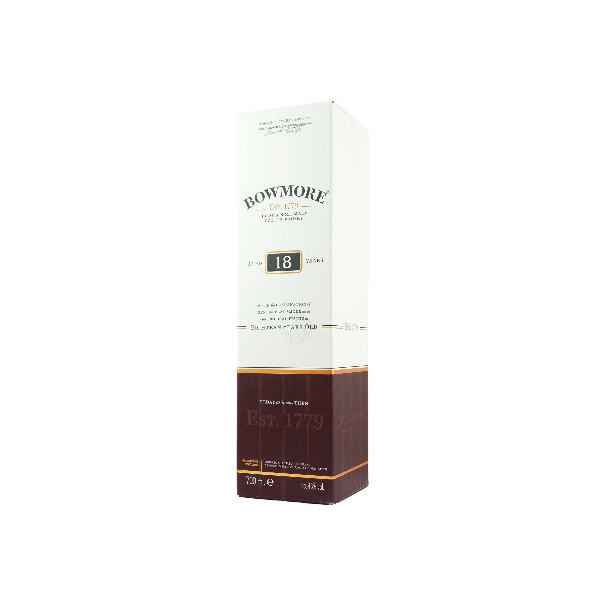 Bowmore 18 Years Single Malt Whisky 2